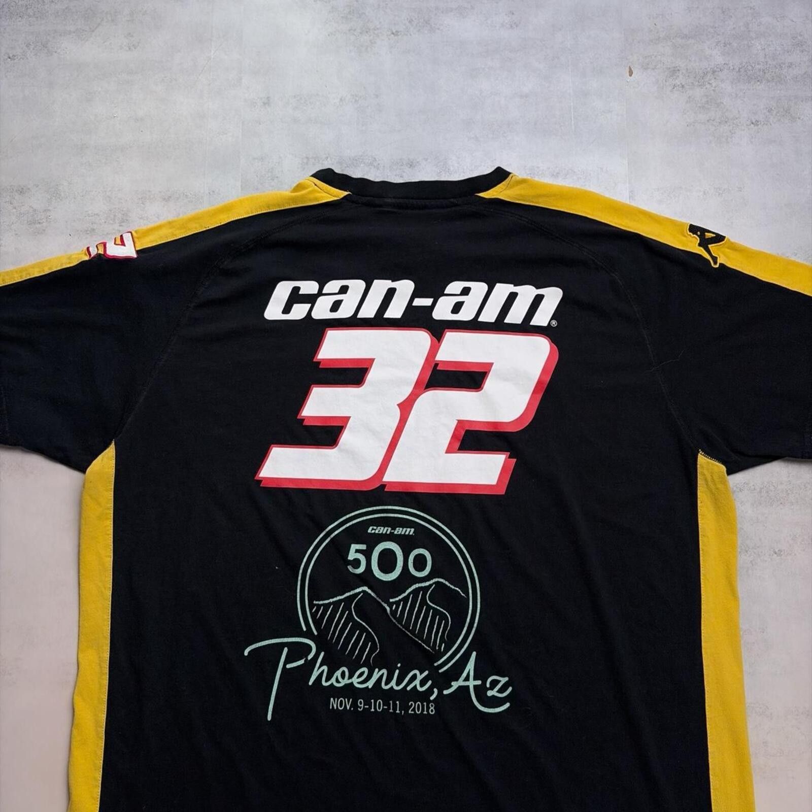 Kappa Y2K Black Can-Am Motocross Racing T-Shirt Size US XL / EU 56 / 4 - 4 Thumbnail