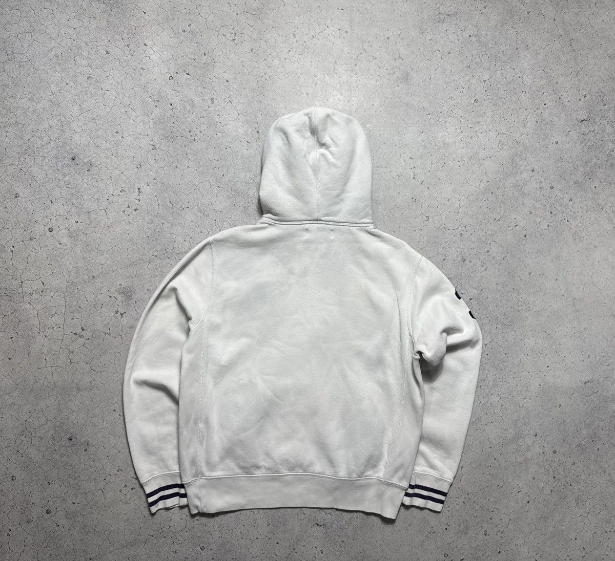 Polo Ralph Lauren Polo Ralph Lauren Big Pony #3 White Vintage Hoodie Size US M / EU 48-50 / 2 - 11 Thumbnail