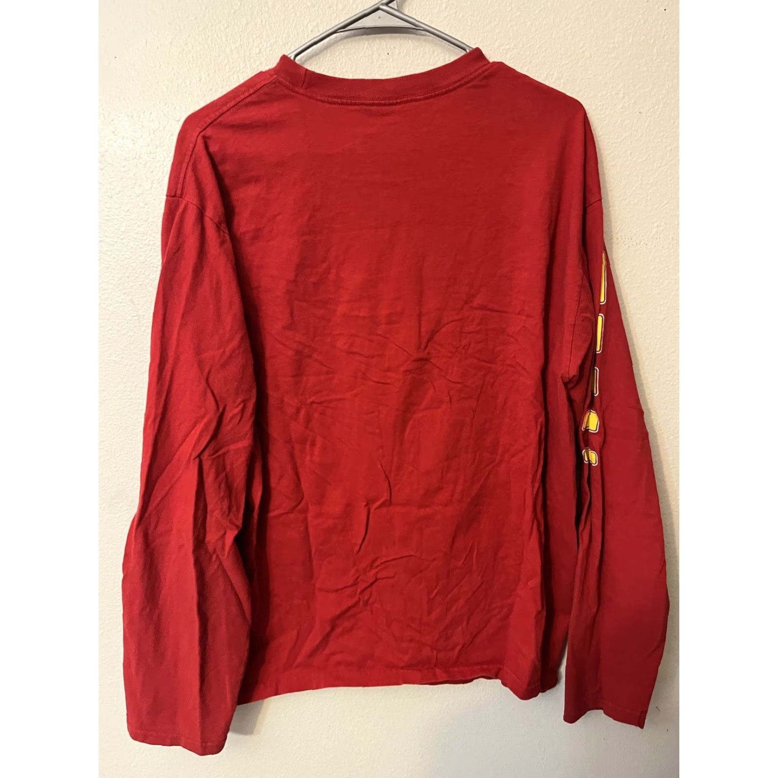 Nautica VINTAGE Nautica Jeans Company T-Shirt Long Sleeve Size L Red Men Size US L / EU 52-54 / 3 - 3 Thumbnail
