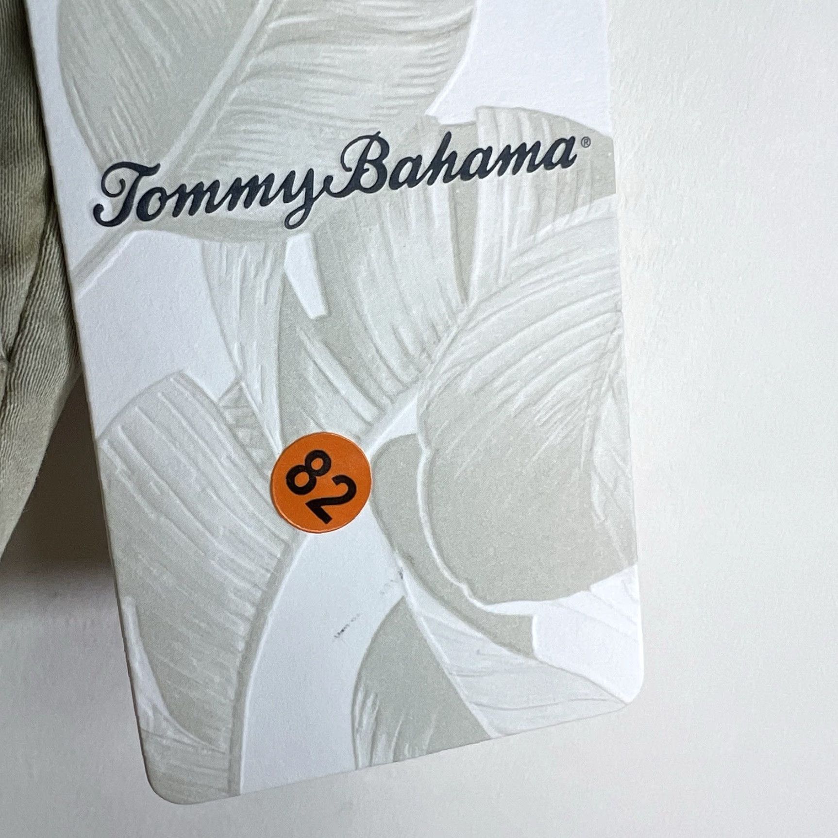 Tommy Bahama VINTAGE Tommy Bahama Boracay Pants Men's 52 Straight Leg Casual Canvas Beige Stretch 90s Size US 36 / EU 52 - 7 Thumbnail