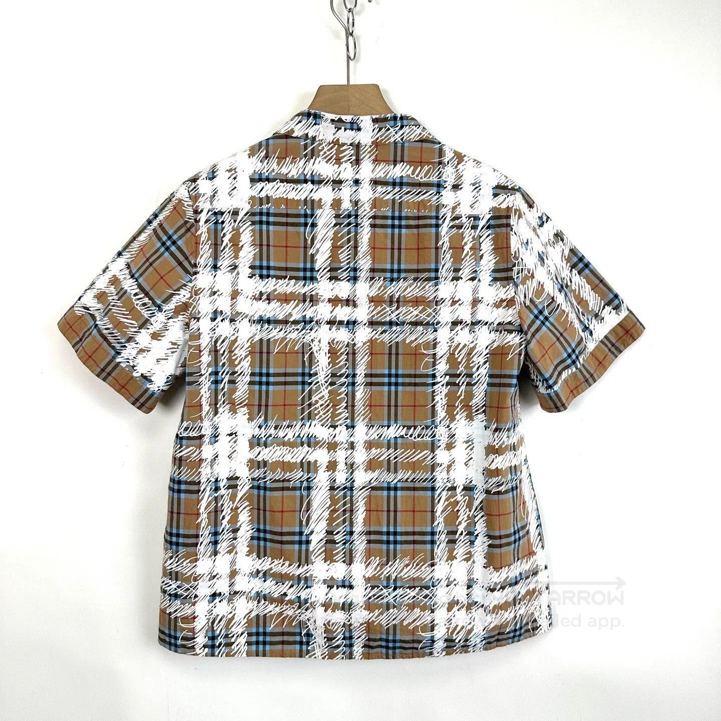 Burberry Burberry Classic Check Graffiti Short Sleeve. Size XS / US 0-2 / IT 36-38 - 2 Thumbnail