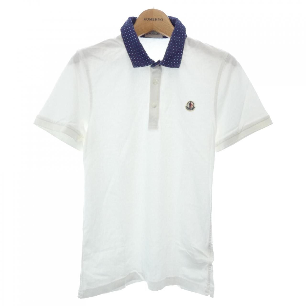 Moncler Moncler Moncler Cotton Polo Shirt Textile Tops DUTY FREE for USA Size ONE SIZE - 1 Thumbnail