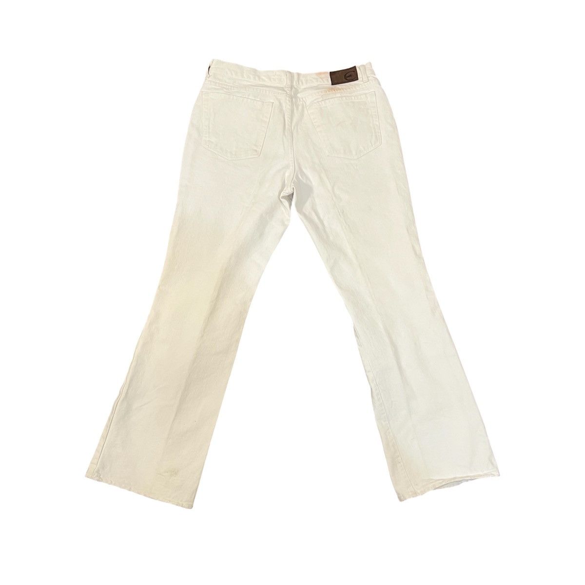 Just Cavalli Just Cavalli White Canvas Cowboy Pants Size US 34 / EU 50 - 2 Thumbnail