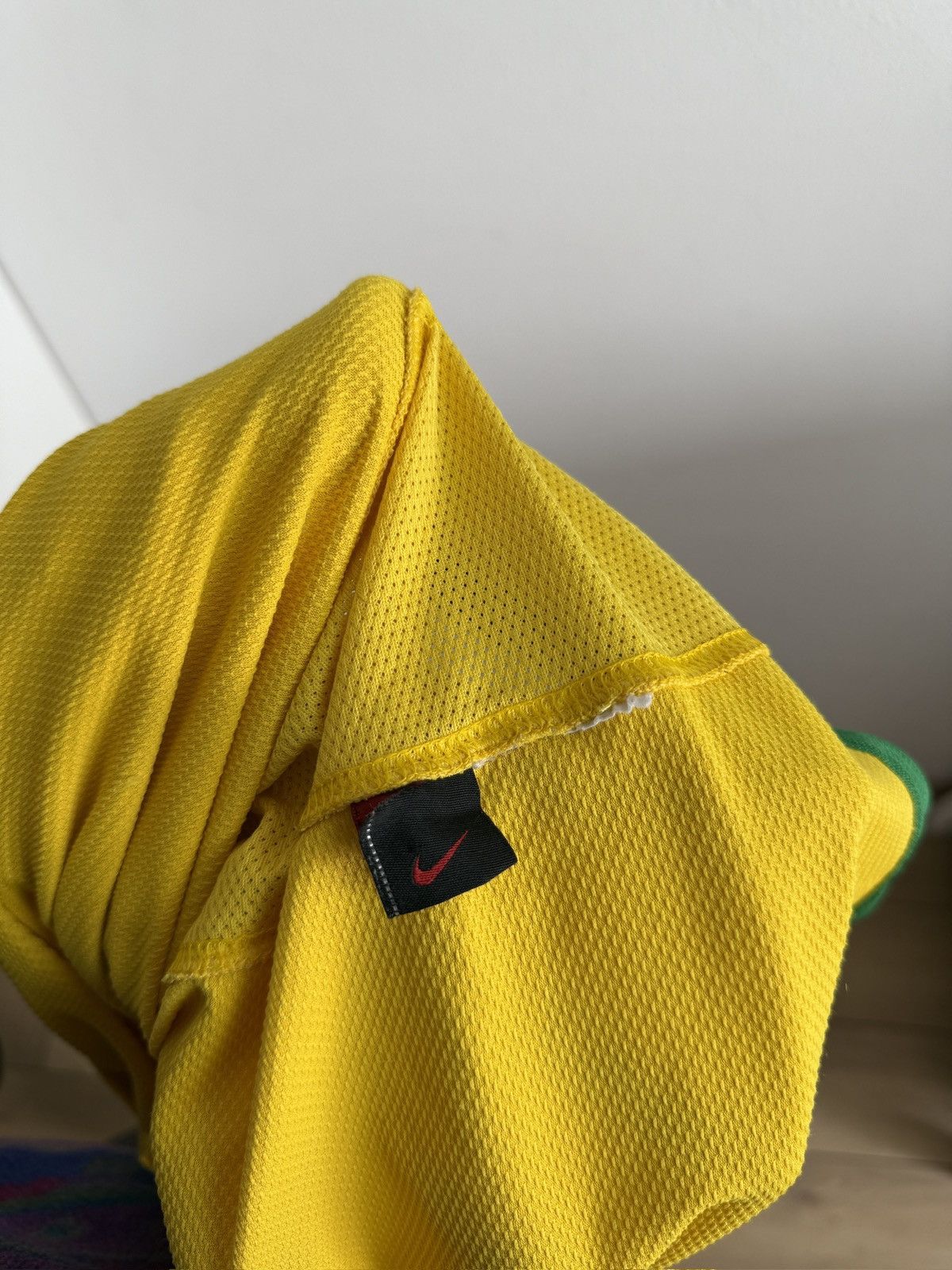 Nike × Vintage Nike Brasil blockcore style jersey t-shirt XXS soccer rare Size US XXS / EU 40 - 8 Thumbnail