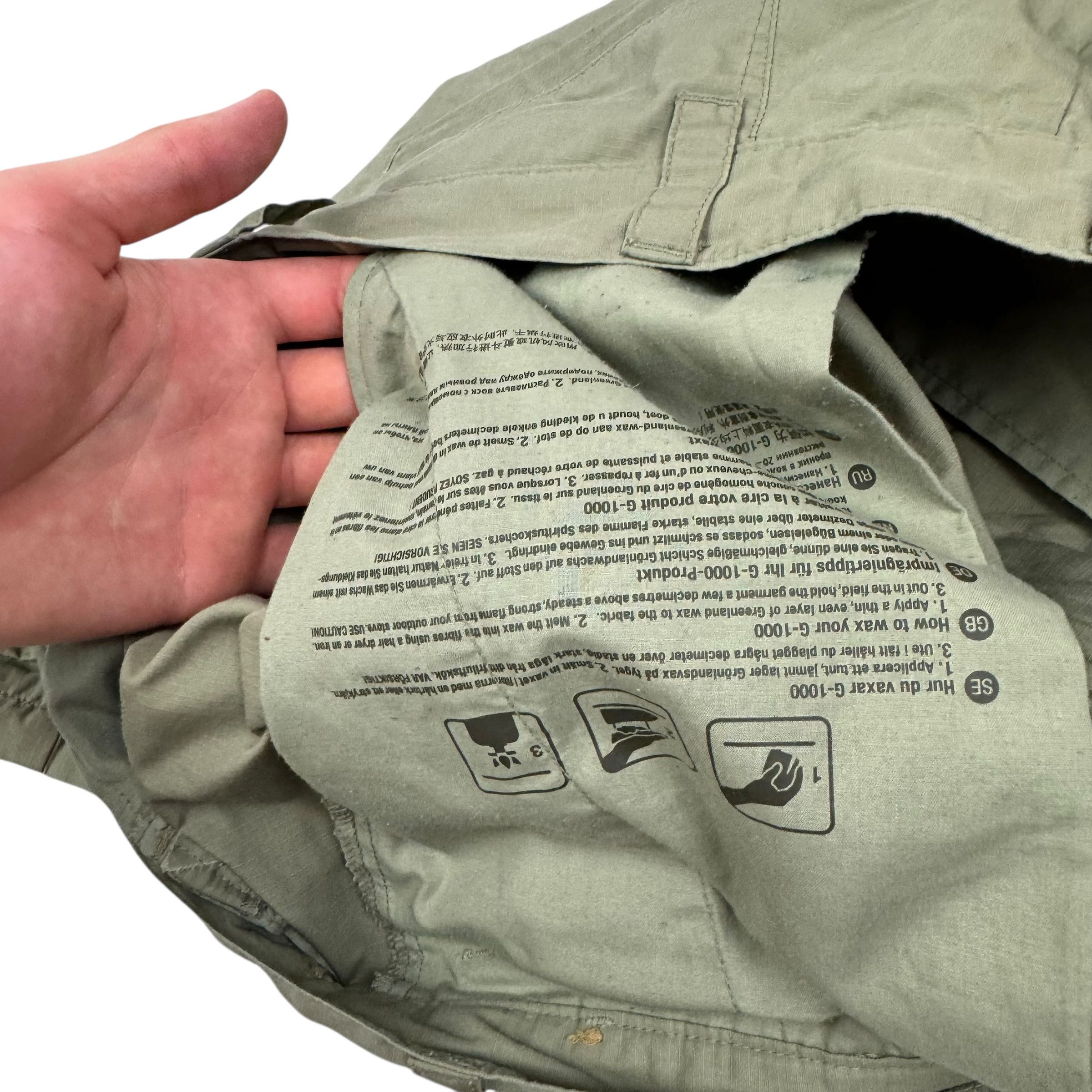 Fjallraven Fjallraven Ruaha Men's Olive Comfort Fit Mid Waist Shorts 32 Size US 32 / EU 48 - 8 Thumbnail