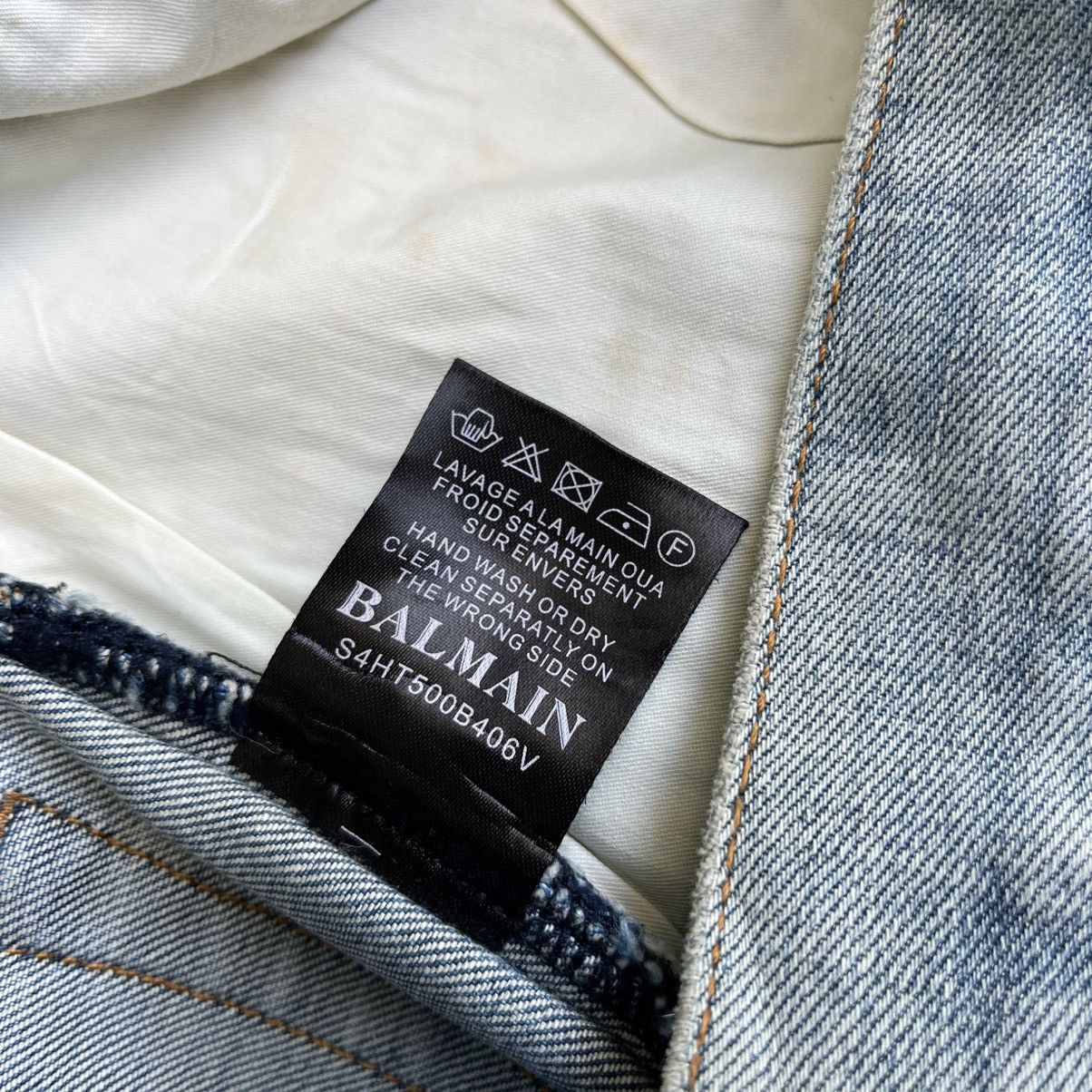 Balmain Balmain Biker Jeans Size US 30 / EU 46 - 12 Thumbnail
