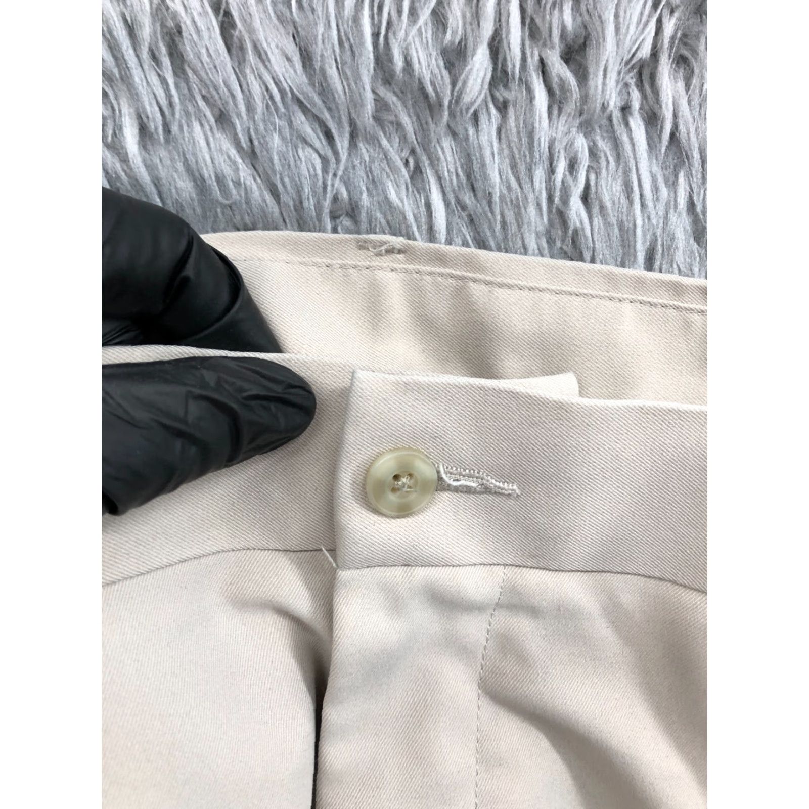 Vintage VINTAGE Grand Slam Golf Shorts Mens Size 36 Bermuda 5-Pocket Beige Regular Mid Rise Cotton Blend Microfiber Logo - 10In Inseam Size US 36 / EU 52 - 6 Thumbnail
