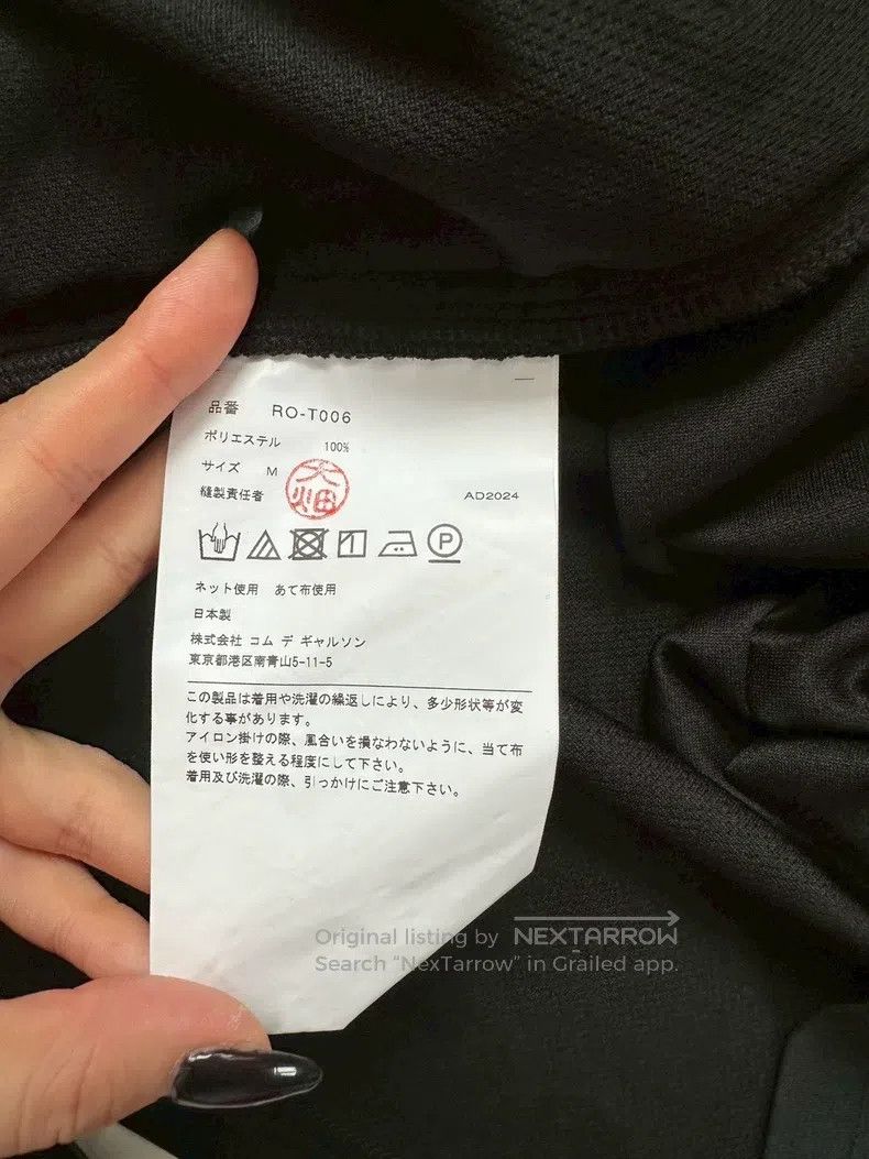 Comme des Garcons Comme Des Garcons Black pleated long sleeve top Size M / US 6-8 / IT 42-44 - 7 Thumbnail