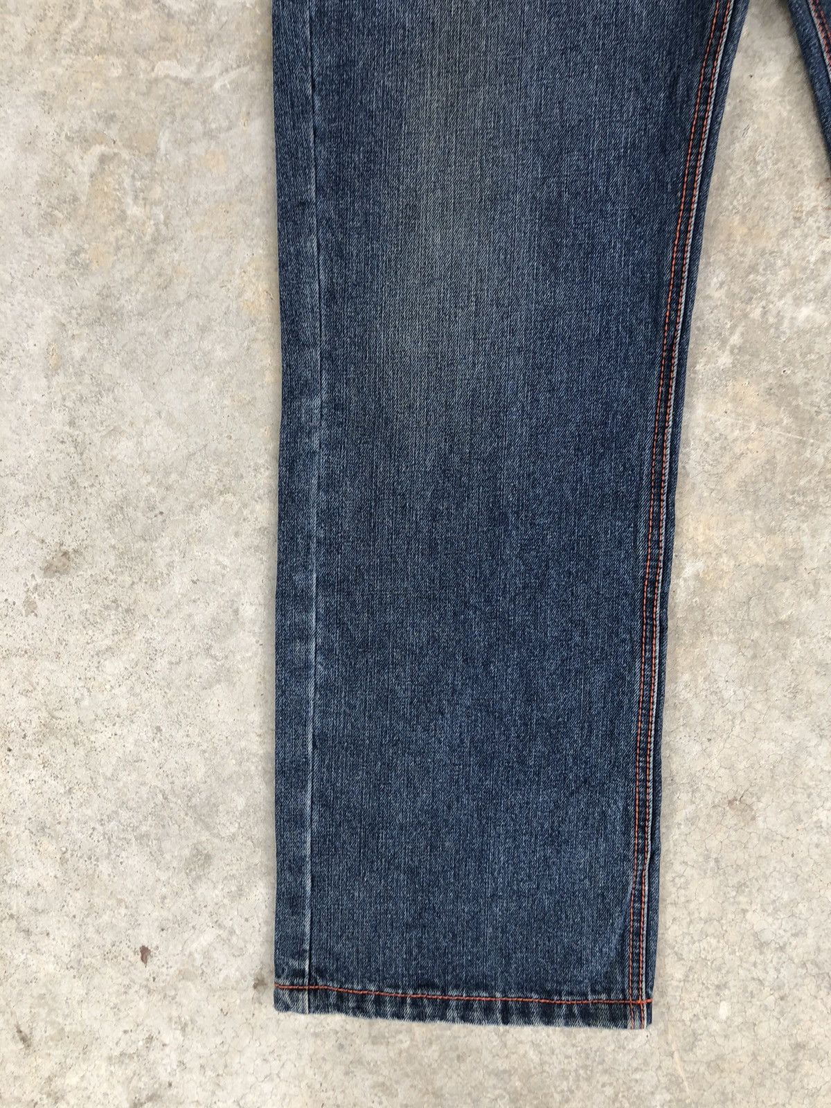 Christian Audigier Ed Hardy Embroidered Jeans Distressed Size US 34 / EU 50 - 6 Thumbnail