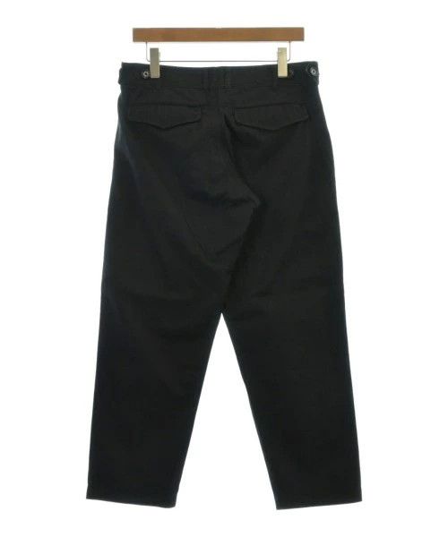 Comme des Garcons SHIRT Casual Pants Plain Cotton Zipper Straight Cut Black Size US 33 - 2 Thumbnail