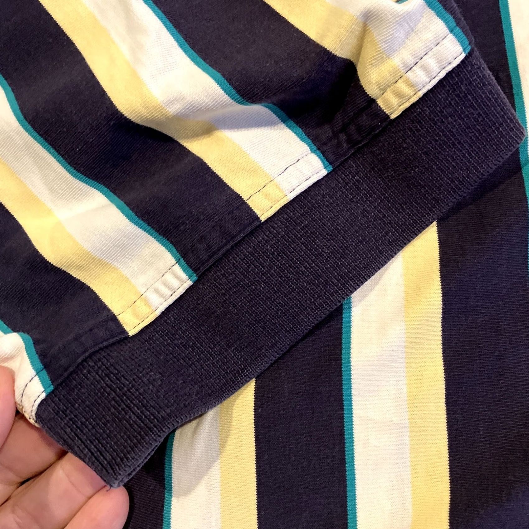 Cutter & Buck VINTAGE Cutter & Buck Golf Polo Mens XL Blue Striped Collared Short Sleeve Las Vegas Hilton Country Club Casino All? Size US XL / EU 56 / 4 - 4 Thumbnail
