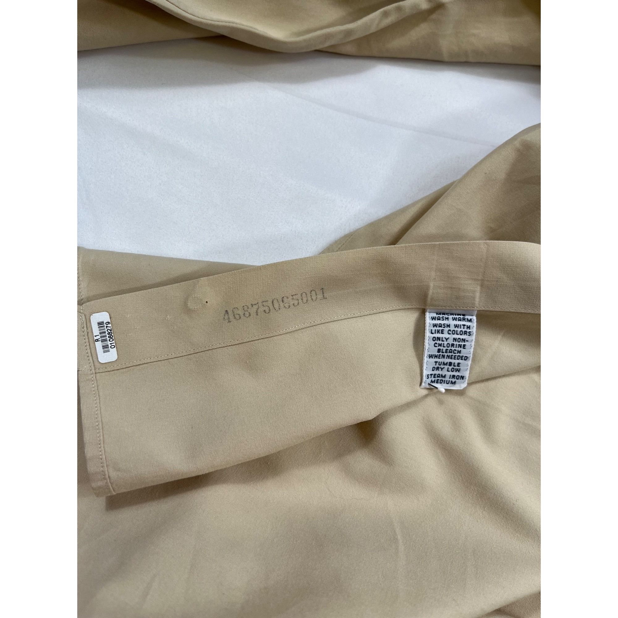 Ralph Lauren Ralph Lauren Mens Beige Dress Shirt SKU 7543 Size XL Size US XL / EU 56 / 4 - 5 Thumbnail