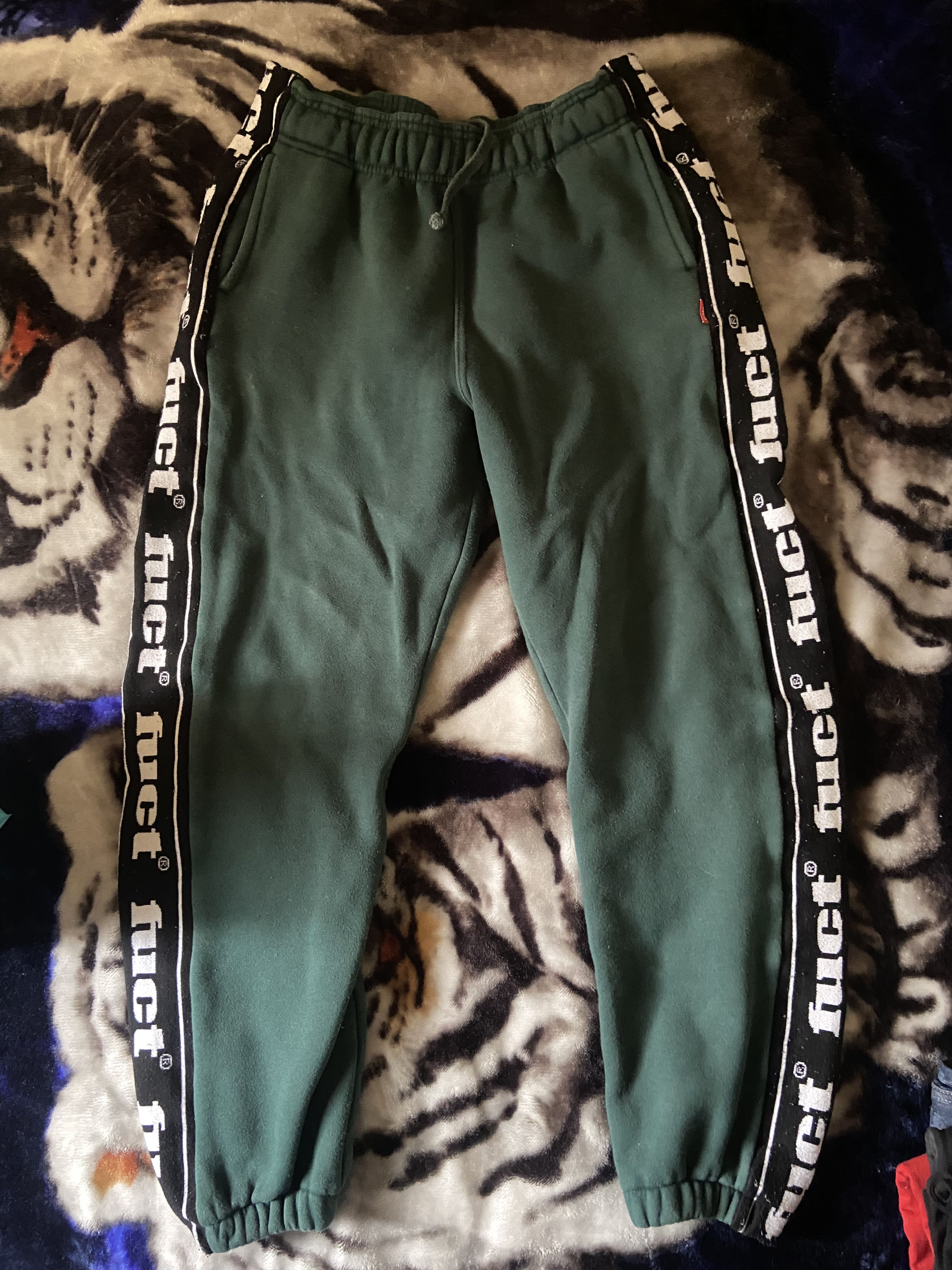 FUCT logo sweat pants Size US 30 / EU 46 - 1 Thumbnail