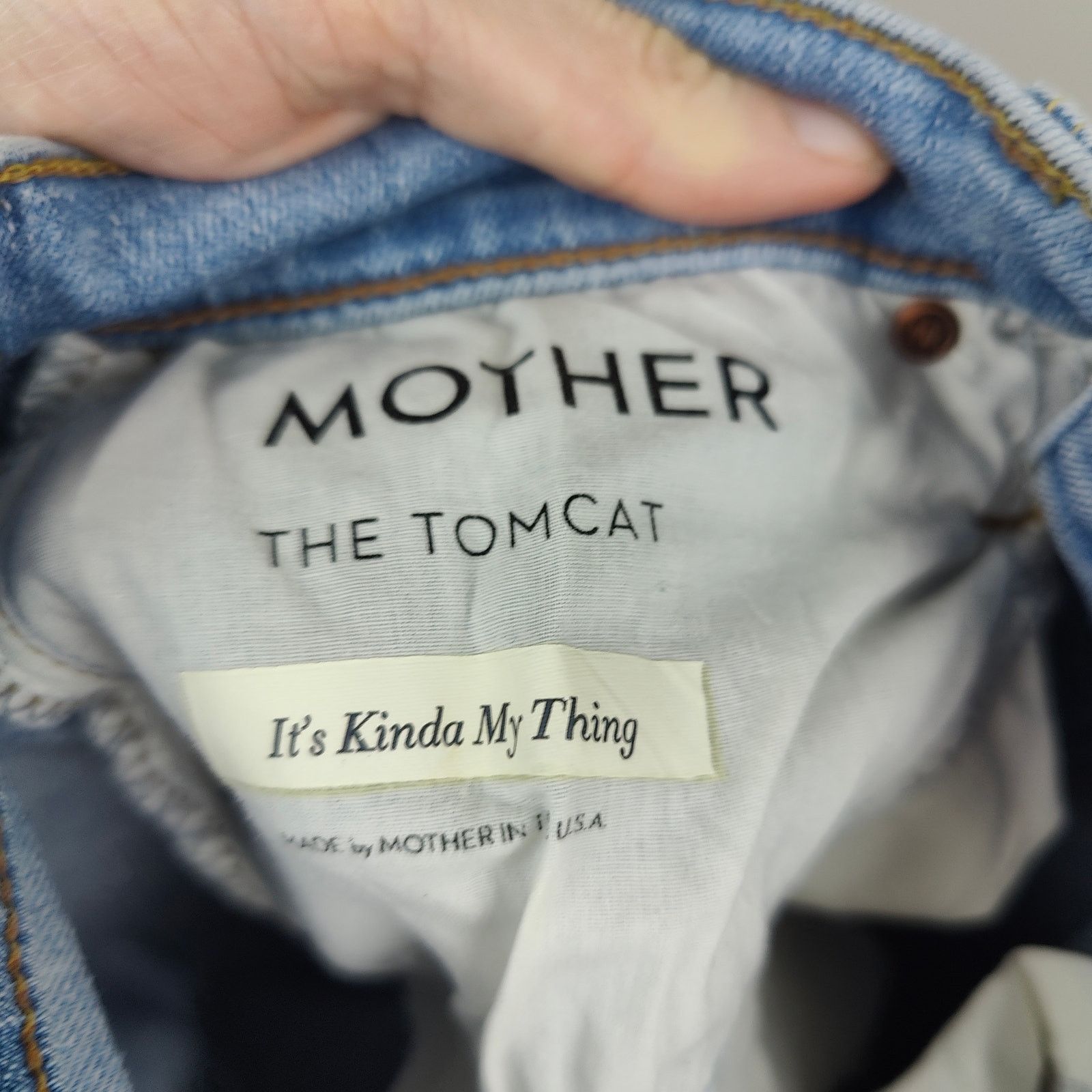 MOTHER Mother The Tomcat Jeans Womens 25 It's Kinda My Thing Size 25" / US 0 / IT 36 - 6 Thumbnail
