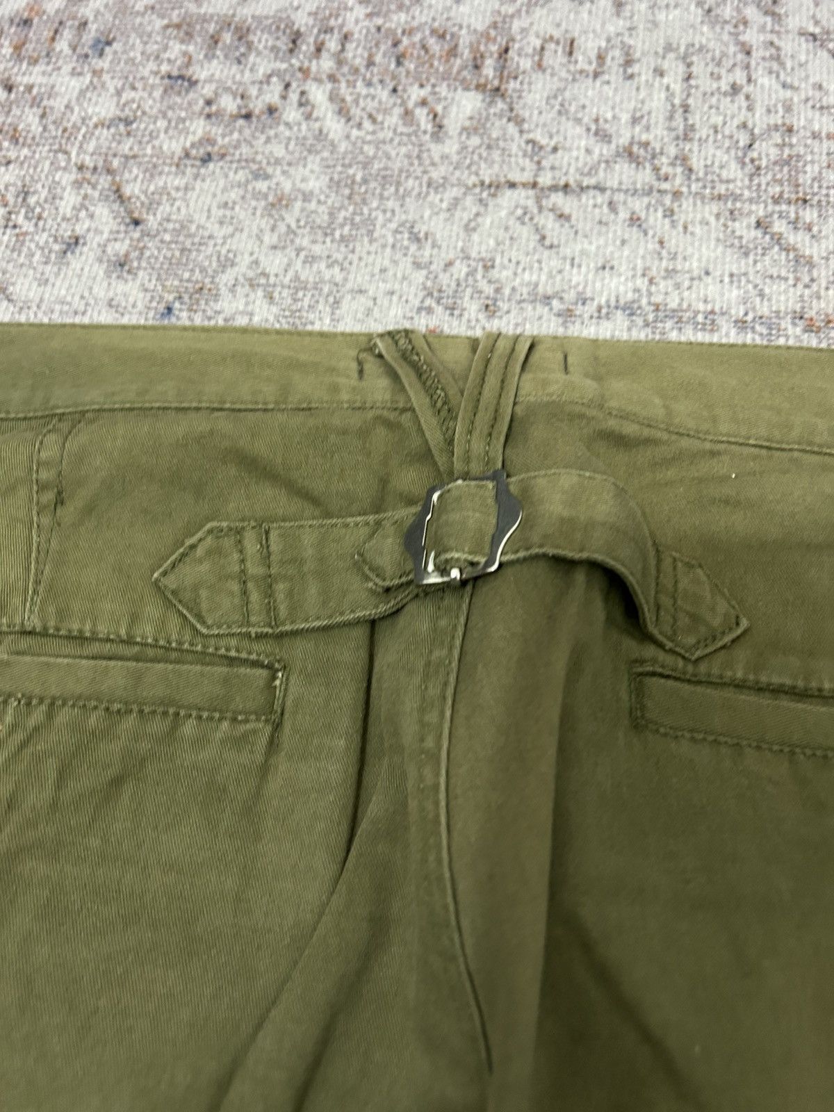 Tete Homme Vintage Sun Faded Tete Homme Issey Miyake Buckle Back Pants Size US 31 - 6 Thumbnail