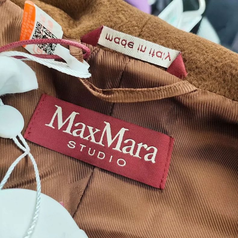 Max Mara Max Mara Wool coat long brown Size M / US 6-8 / IT 42-44 - 3 Thumbnail