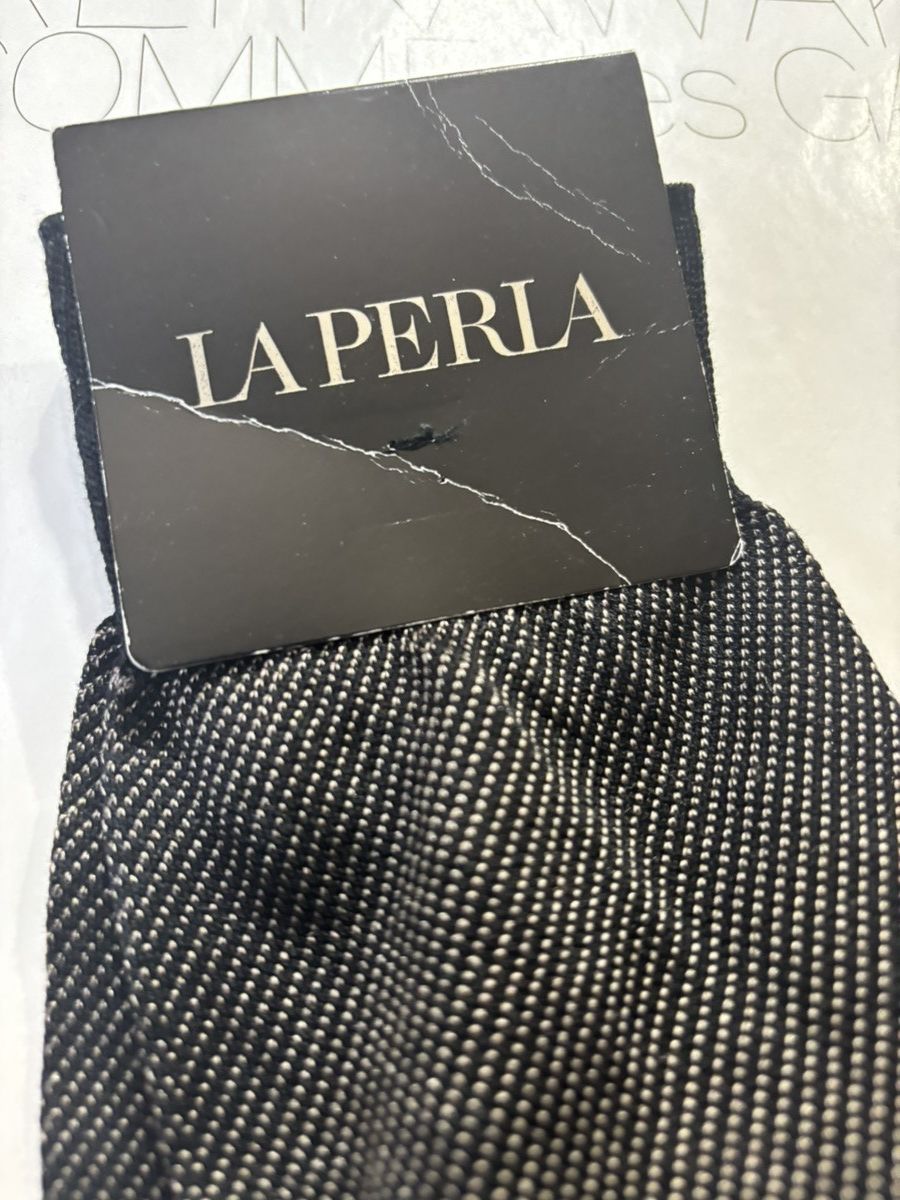 Other La Perla Men sz 10 socks Silk cotton New Size ONE SIZE - 3 Thumbnail