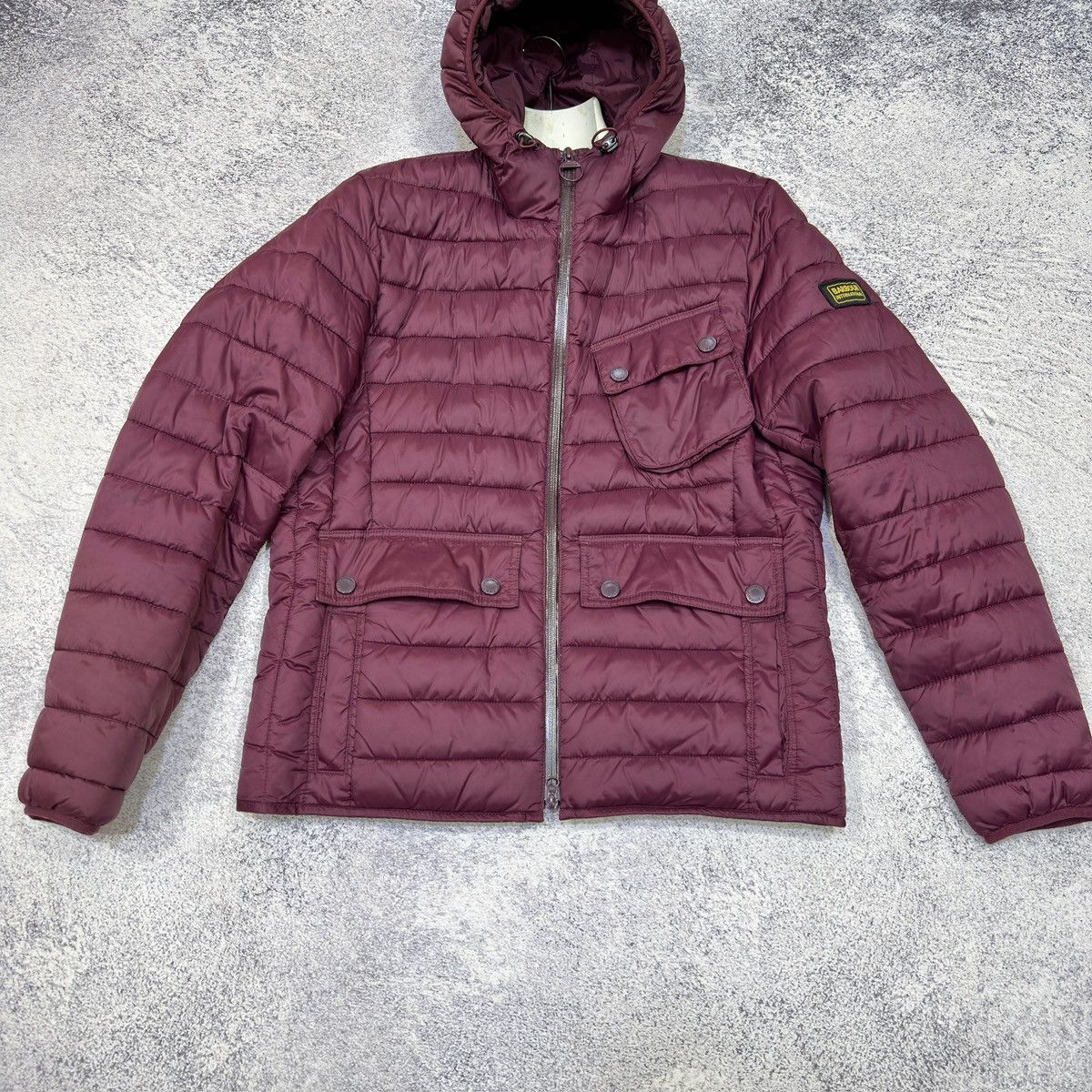Barbour Barbour International Ouston Hooded Jacket L size Size US L / EU 52-54 / 3 - 2 Thumbnail