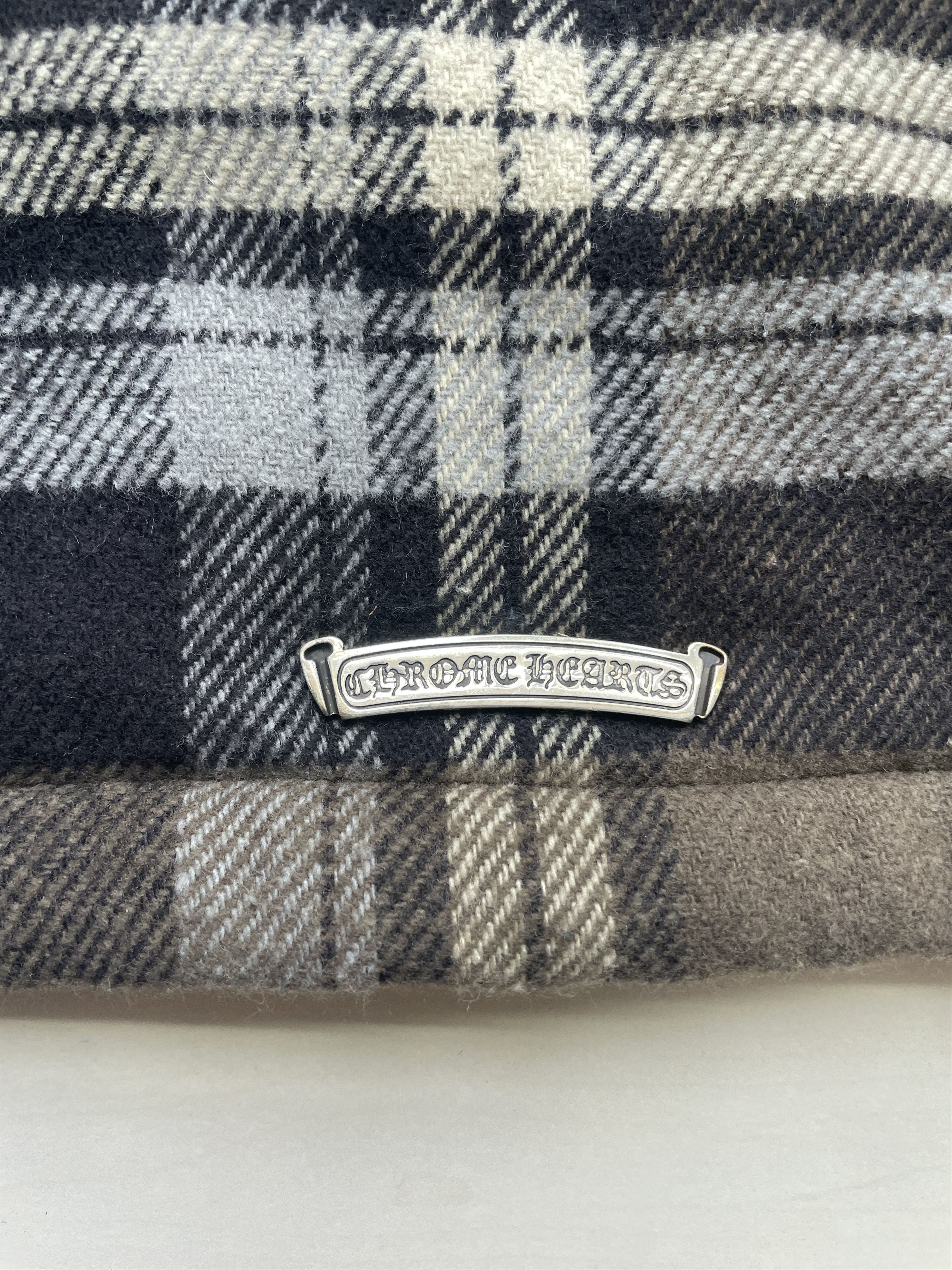Chrome Hearts Chrome Hearts Plaid Work Dog Flannel Shirt Jacket Size US L / EU 52-54 / 3 - 9 Thumbnail