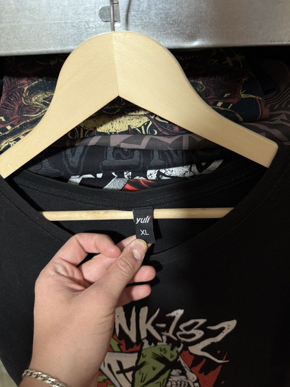 Band Tees Vintage Rock Band Blink 182 Rock Band Retro T-Shirt Y2K Hype Size US XL / EU 56 / 4 - 4 Thumbnail