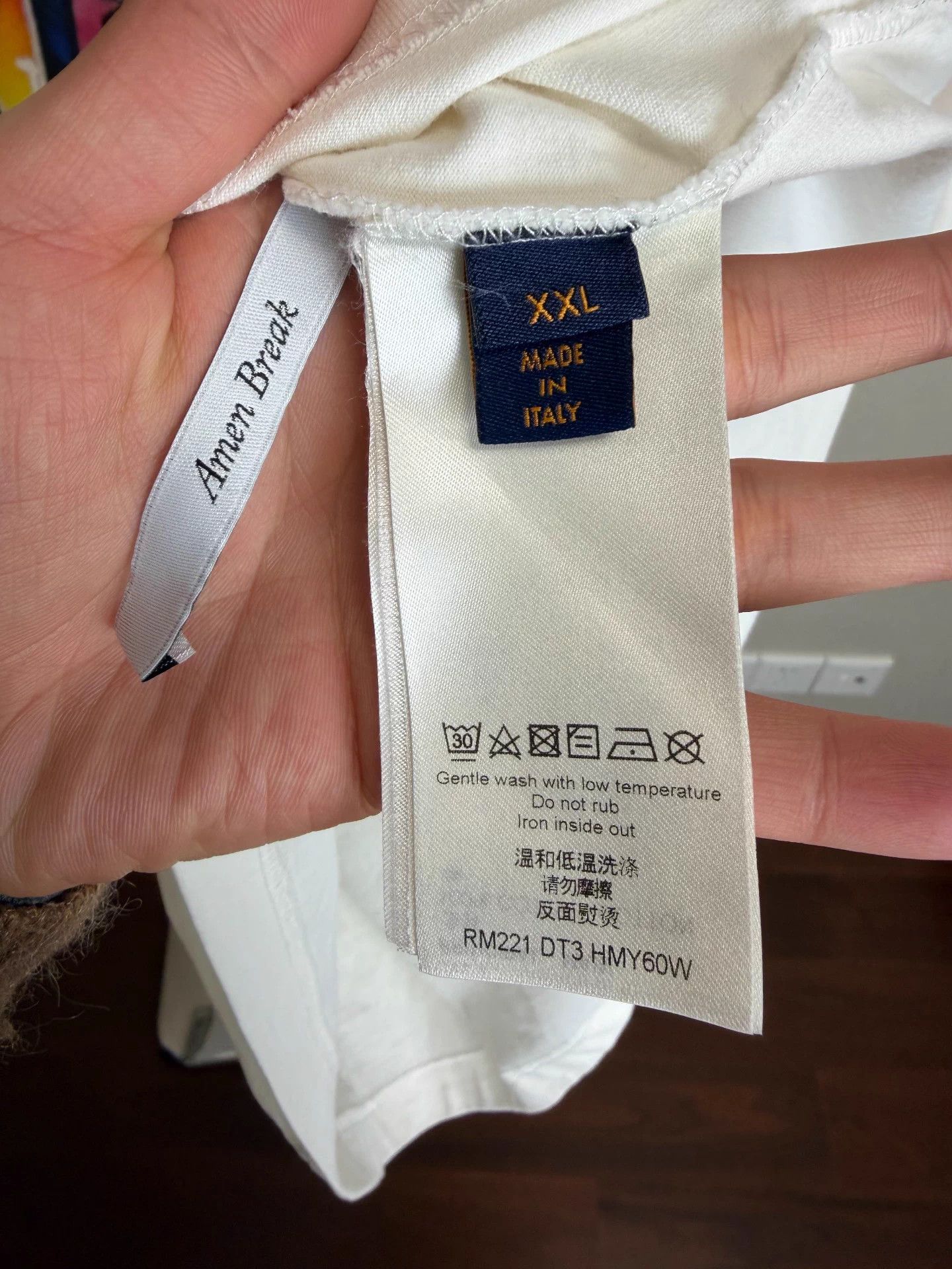 Louis Vuitton LOUIS VUITTON SS22 Logo Graffiti Short Tee Men's White Size US XXL / EU 58 / 5 - 8 Thumbnail
