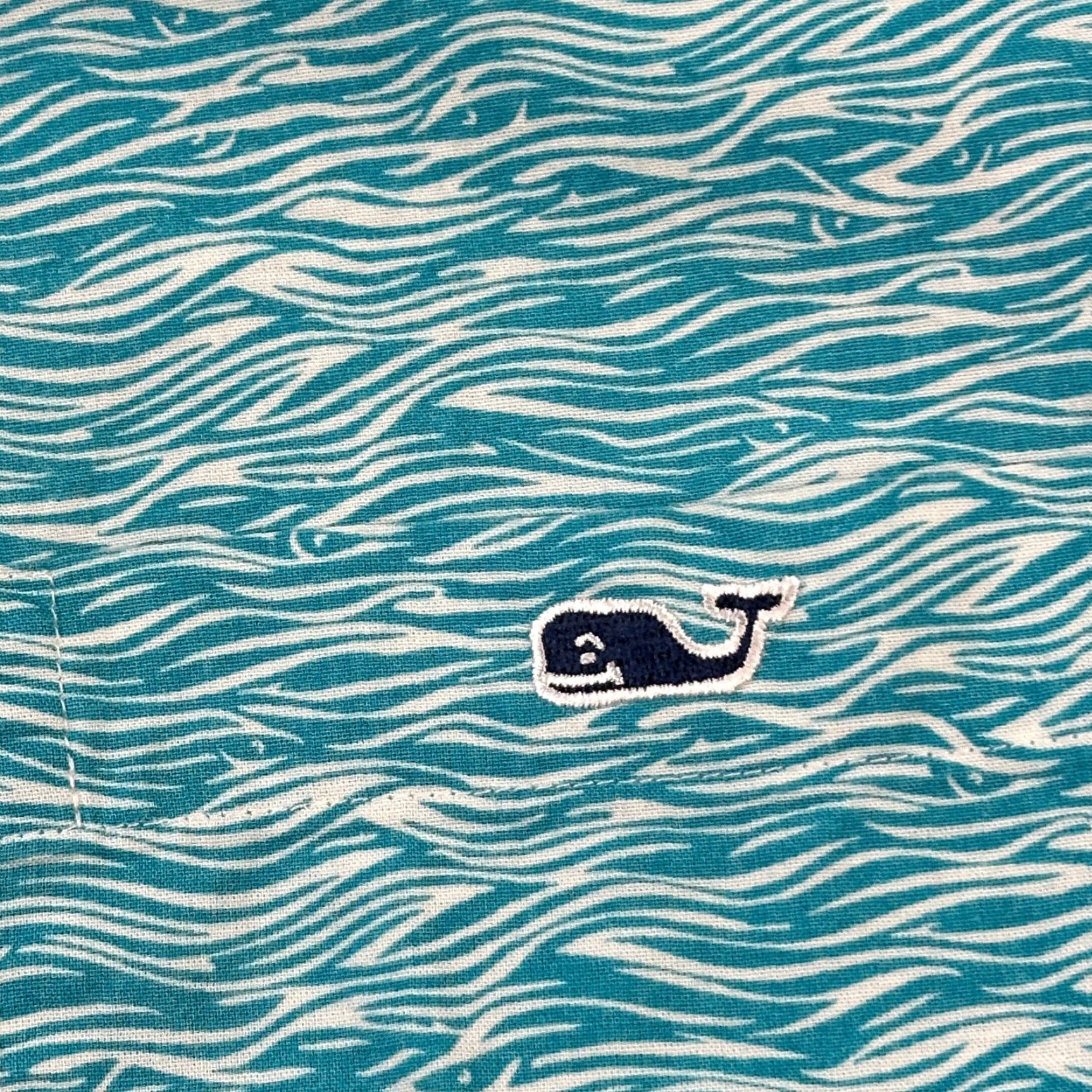 Vineyard Vines VINEYARD VINES Shirt Mens 2XL Blue Fish Print Tucker Slim Casual Outdoor Size US XXL / EU 58 / 5 - 4 Thumbnail