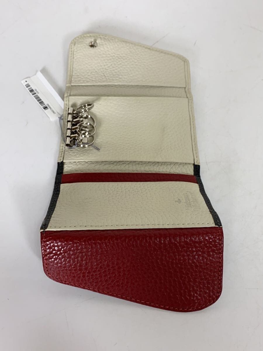 Vivienne Westwood Orb Badge Leather Key Case Size ONE SIZE - 3 Thumbnail