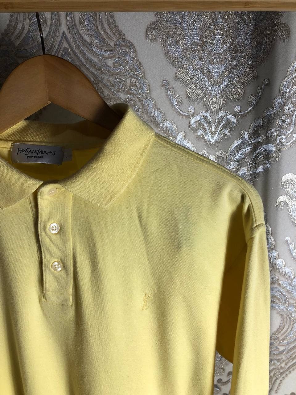 Vintage × Yves Saint Laurent VERY RARE YVES SAINT LAURENT POUR HOMME LONG SLEEVE LUXURY Size US L / EU 52-54 / 3 - 2 Thumbnail