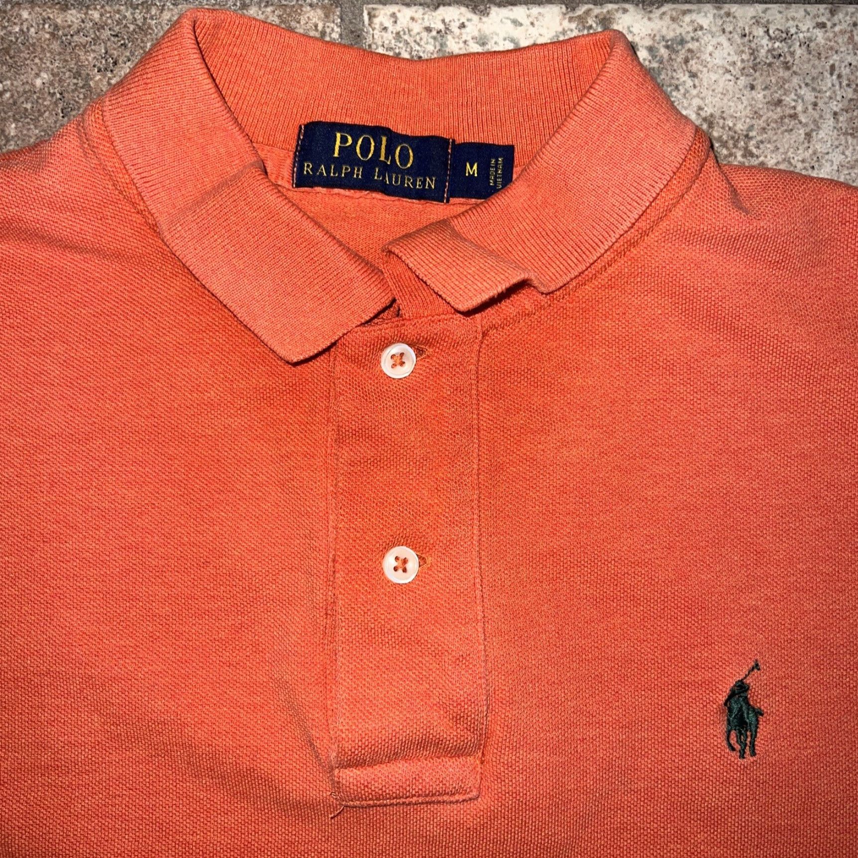 Polo Ralph Lauren Polo Ralph Lauren Polo Orange Shirt Mens M Size US M / EU 48-50 / 2 - 2 Thumbnail