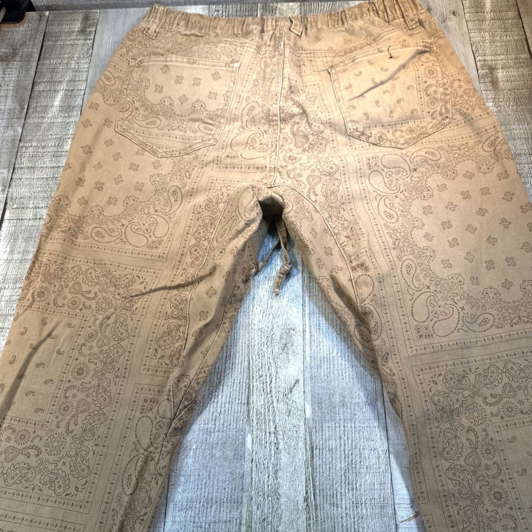 Vintage VICTORIOUS Los Angeles Jogger Pants Men L Black Five Pocket Angel Stars Activewear Size US 33 - 5 Thumbnail