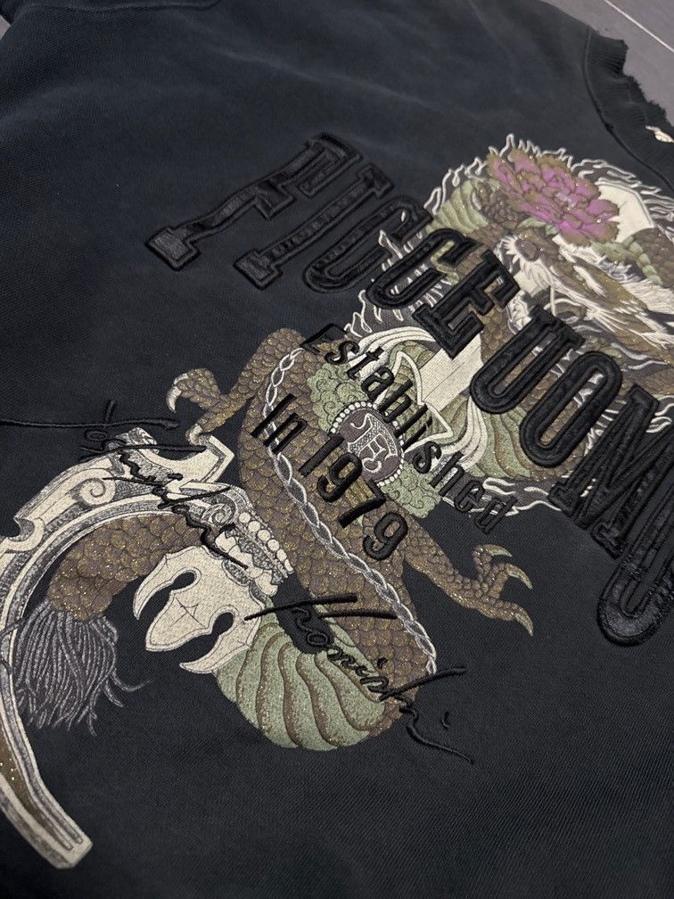 Yoshiyuki Konishi Ficce by Yoshiyuki Konishi signature Sukajan Sweatshirt Size US M / EU 48-50 / 2 - 3 Thumbnail