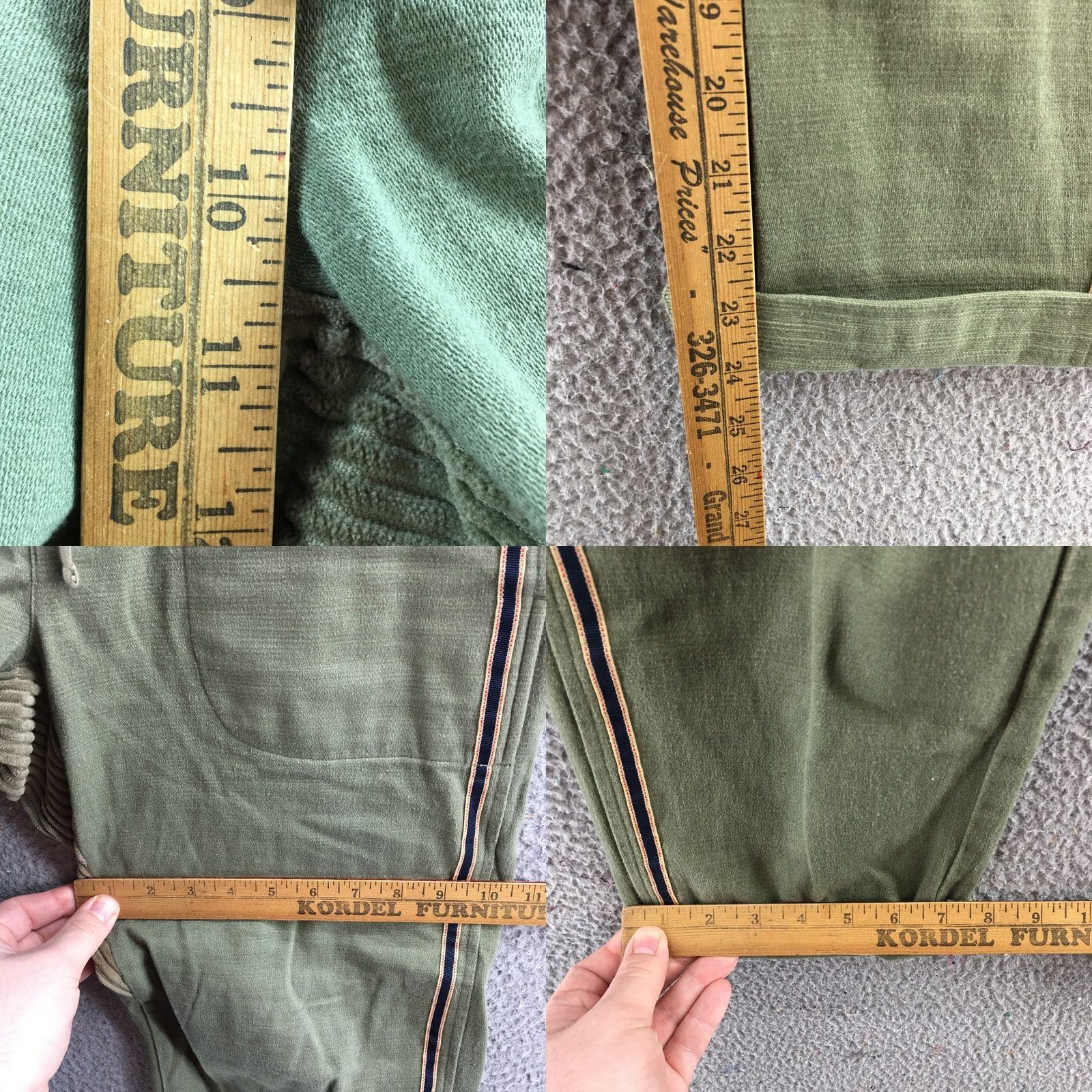 Elwood Elwood Capri Pants Womens 32 Green Drawstring Mid Rise Casual Zip Capri Pants Womens Regular Green Capri 32 XS-XL? Size 24" / US 00 / IT 34 - 8 Thumbnail