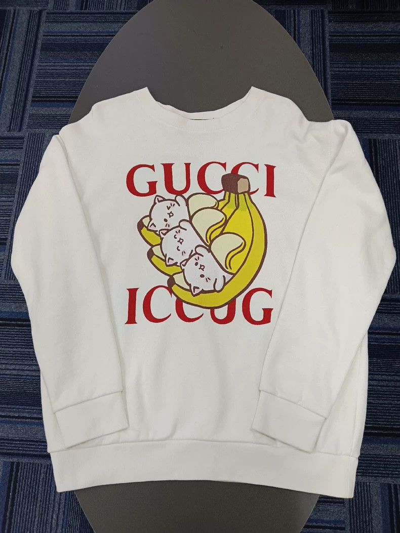 Gucci Gucci BNY co-branded round-neck sweatshirt 2504-Nextarrow Size US M / EU 48-50 / 2 - 1 Thumbnail