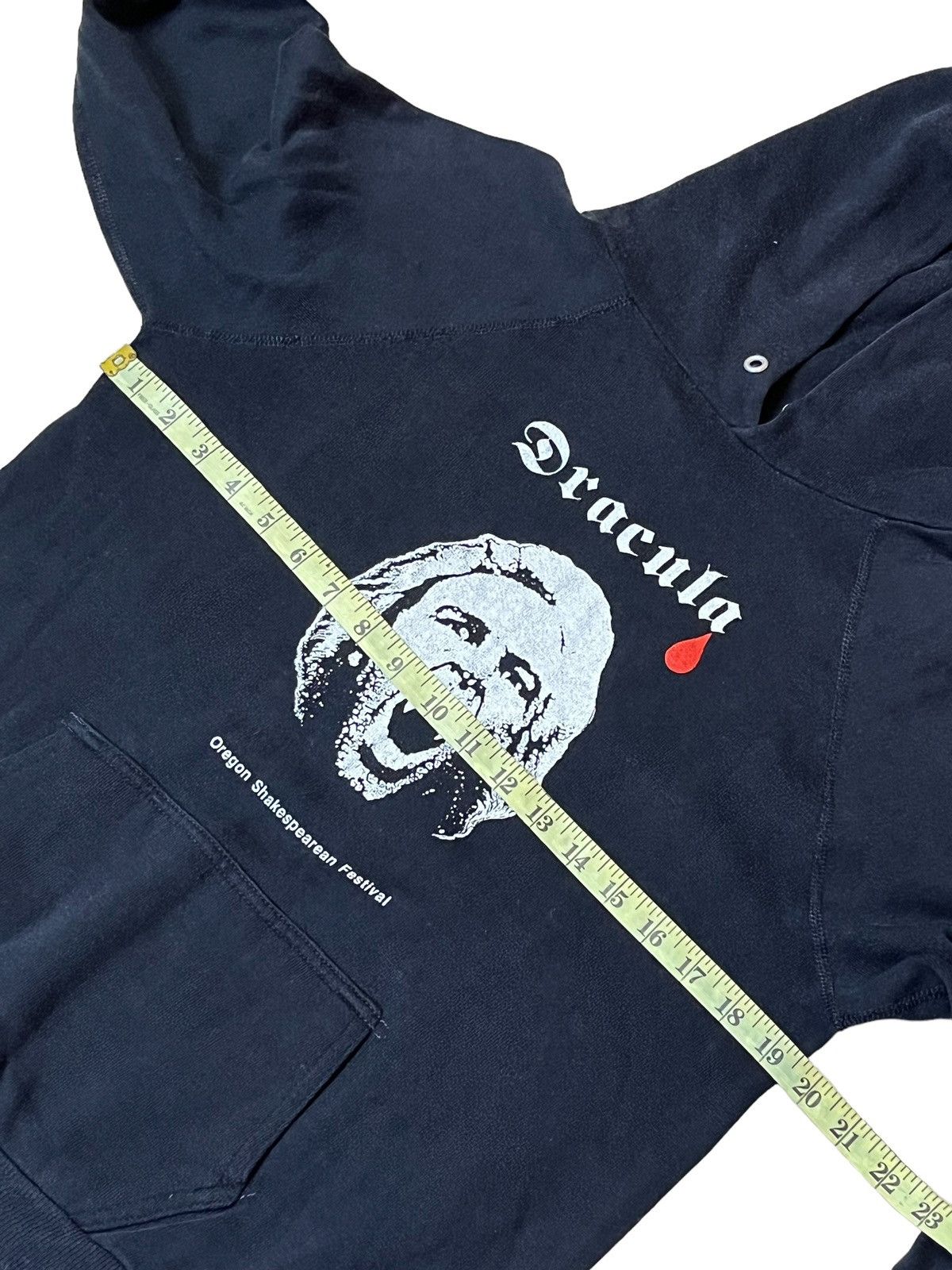 Vintage VINTAGE 80s “DRACULA” OREGON SHAKESPEAREAN FESTIVAL HOODIES Size US S / EU 44-46 / 1 - 8 Thumbnail