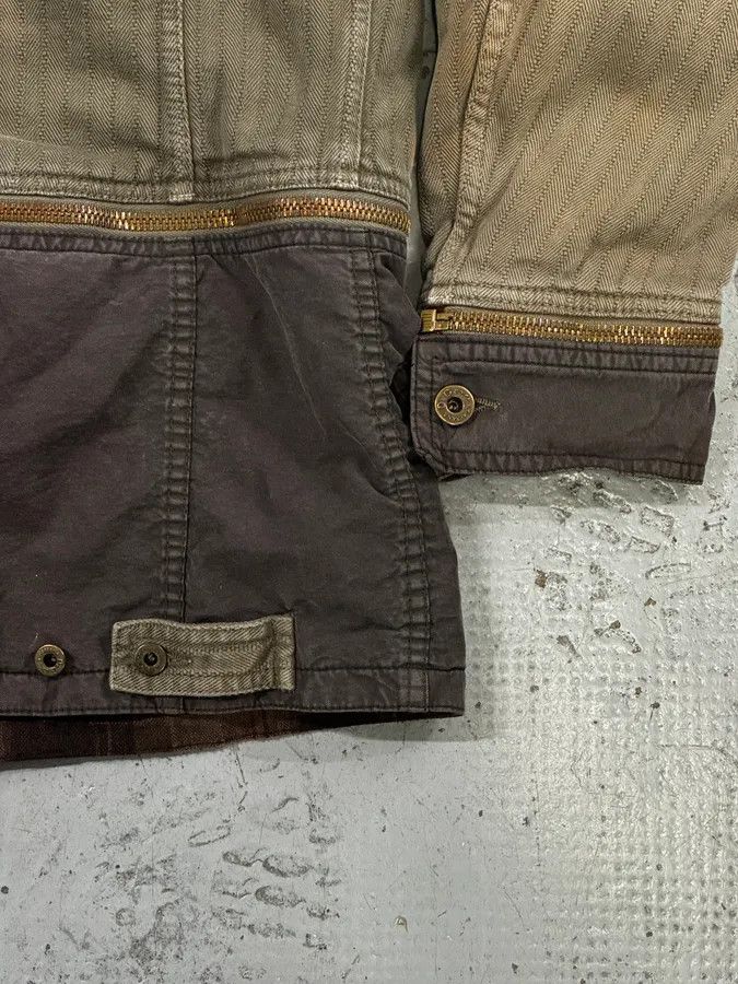 Dolce & Gabbana AW2003 Dolce & Gabbana Khaki Military Cargo Removable Jacket Size US M / EU 48-50 / 2 - 13 Thumbnail