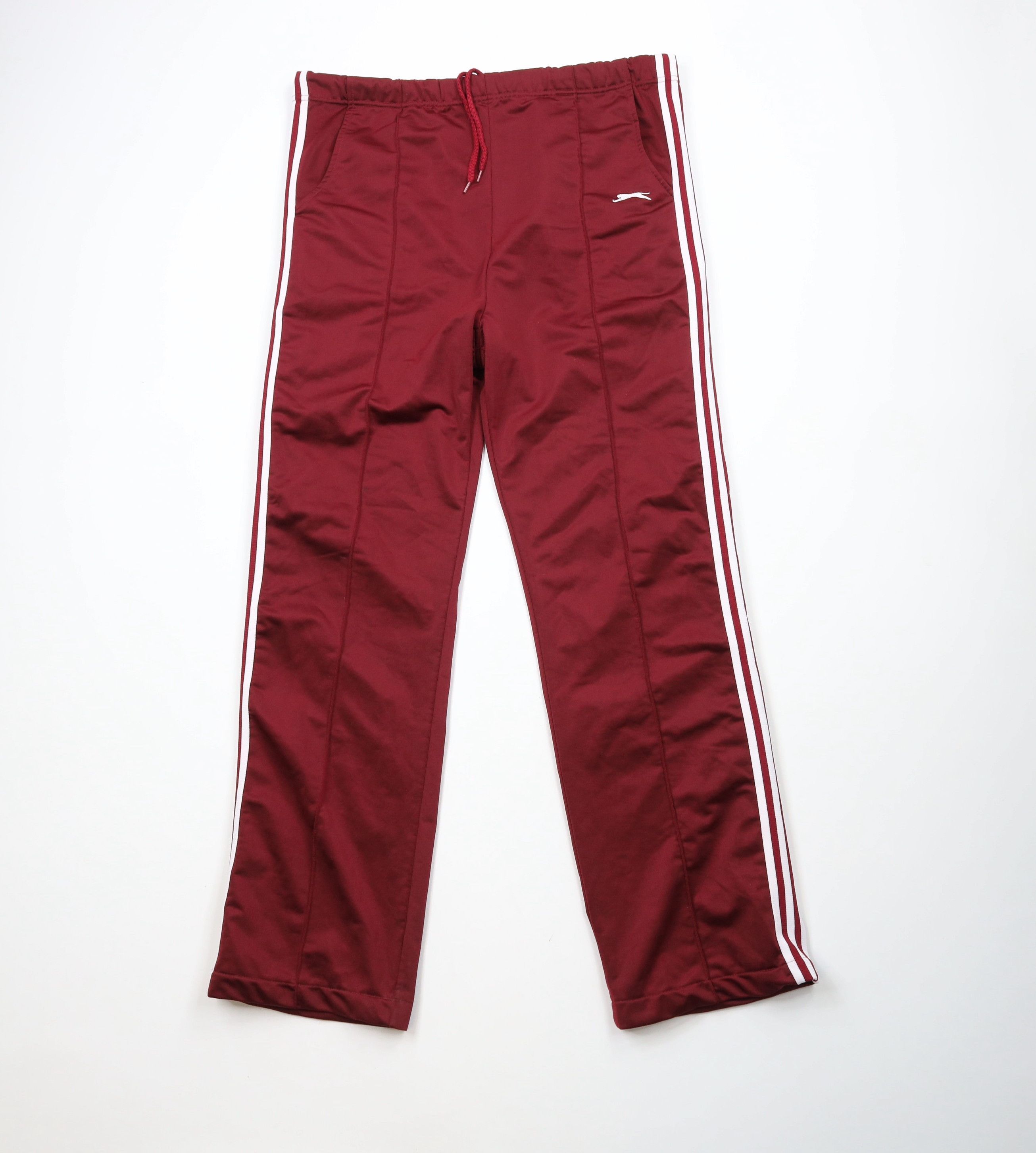 Vintage Vintage 80s 90s Streetwear Flared Wide Leg Sweatpants Red Size US 36 / EU 52 - 1 Thumbnail