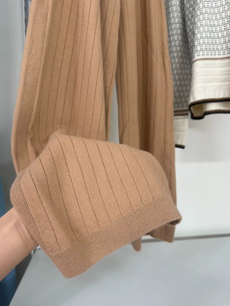 Loro Piana LORO PIANA Small cashmere wide leg pants Size 24" / US 00 / IT 34 - 5 Thumbnail