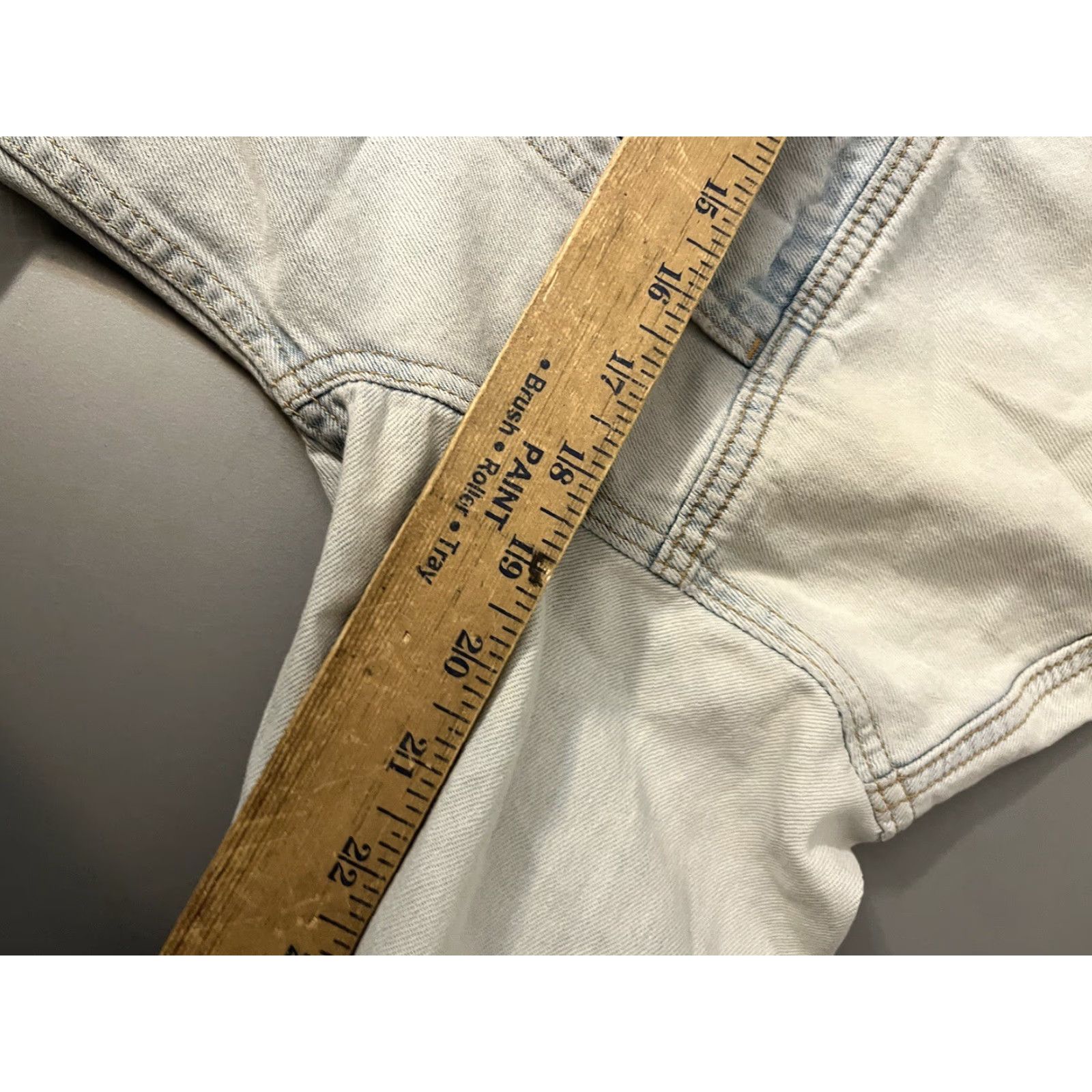 American Eagle Outfitters American Eagle Outfitters Jacket Women's XS Light Wash Distressed Denim Long Sleeve Blue Size 26" / US 2 / IT 38 - 5 Thumbnail