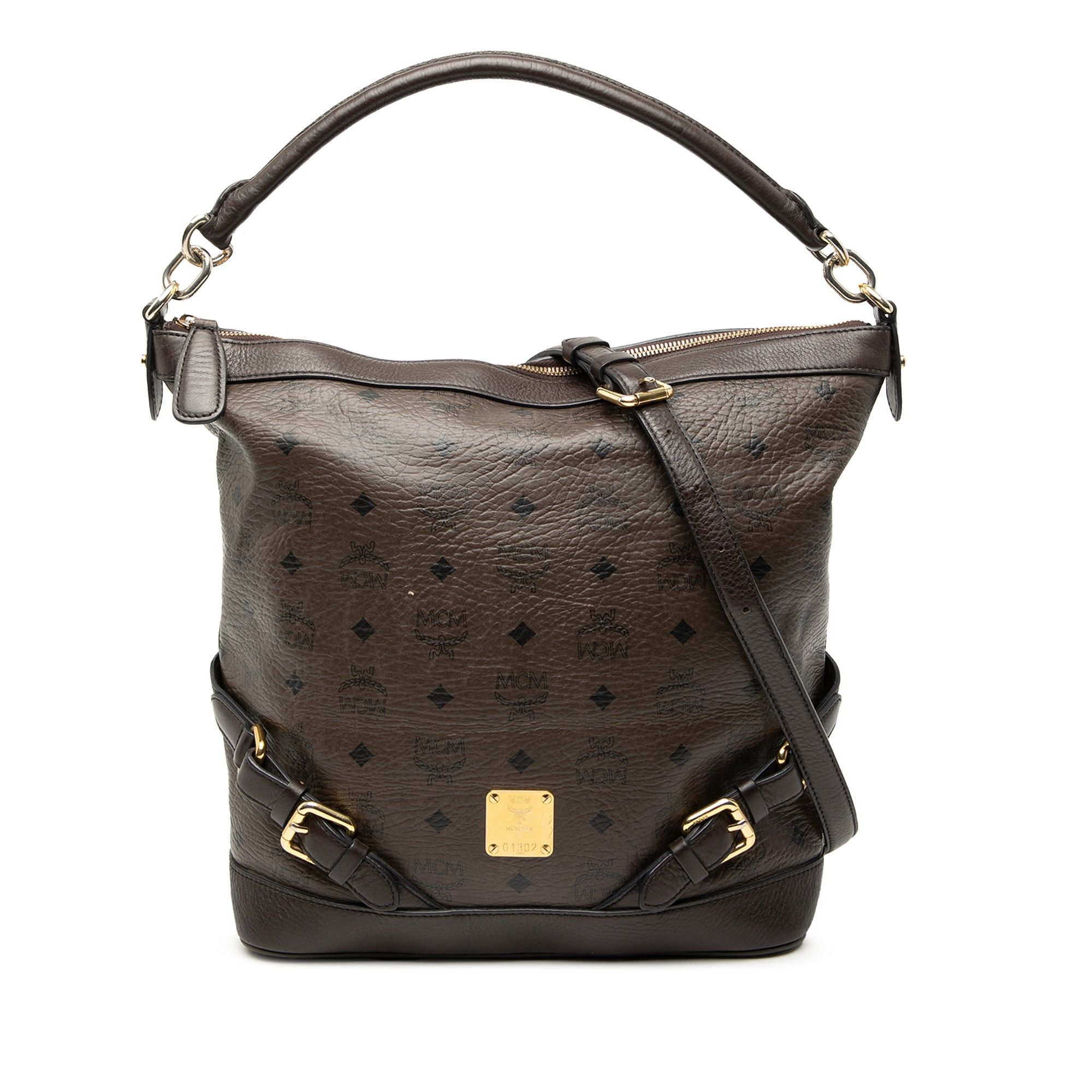 MCM Visetos Coated Canvas Satchel Size ONE SIZE - 1 Thumbnail