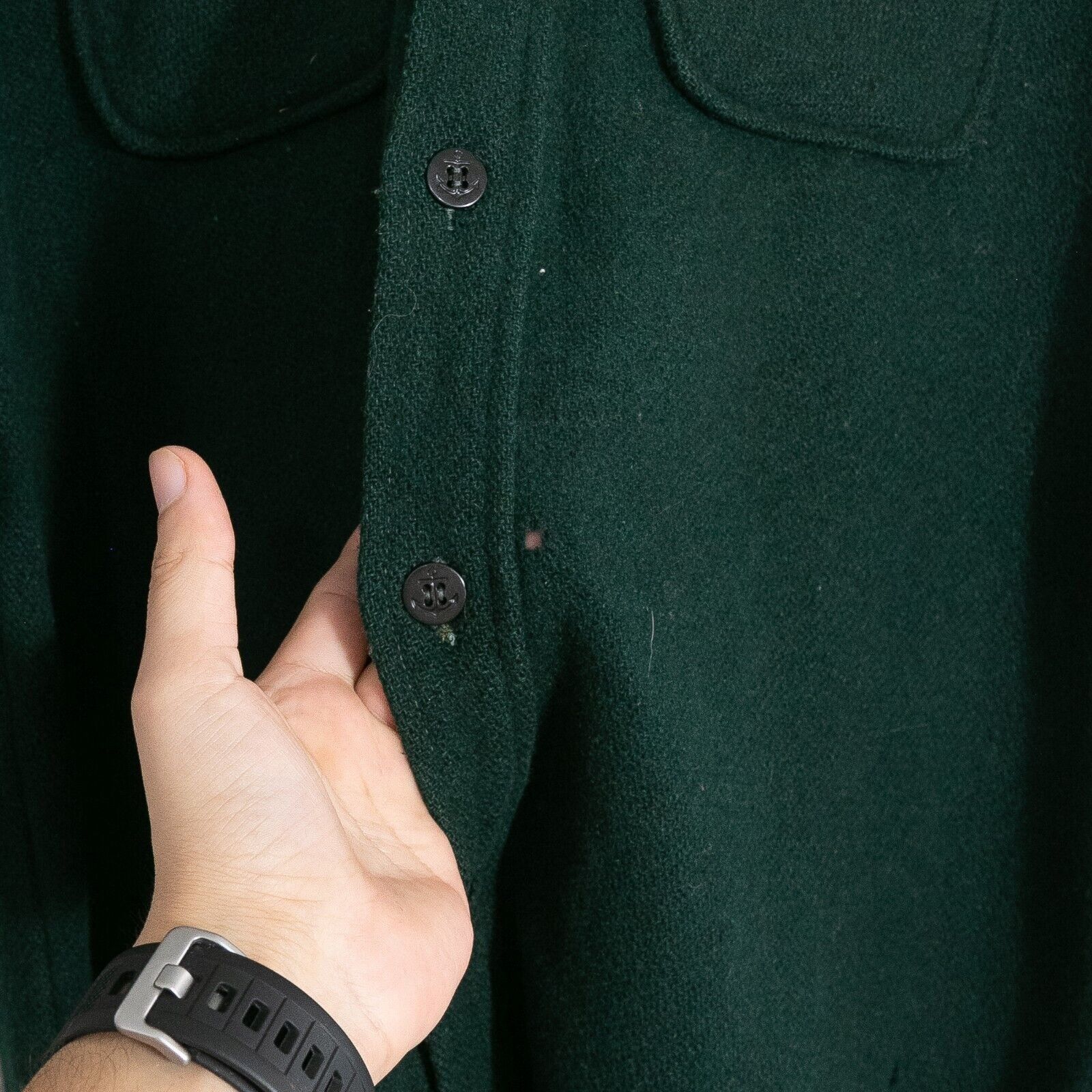 Vintage Vintage Chill Chaser Wool Button Shirt Medium - Distressed Size US M / EU 48-50 / 2 - 6 Thumbnail