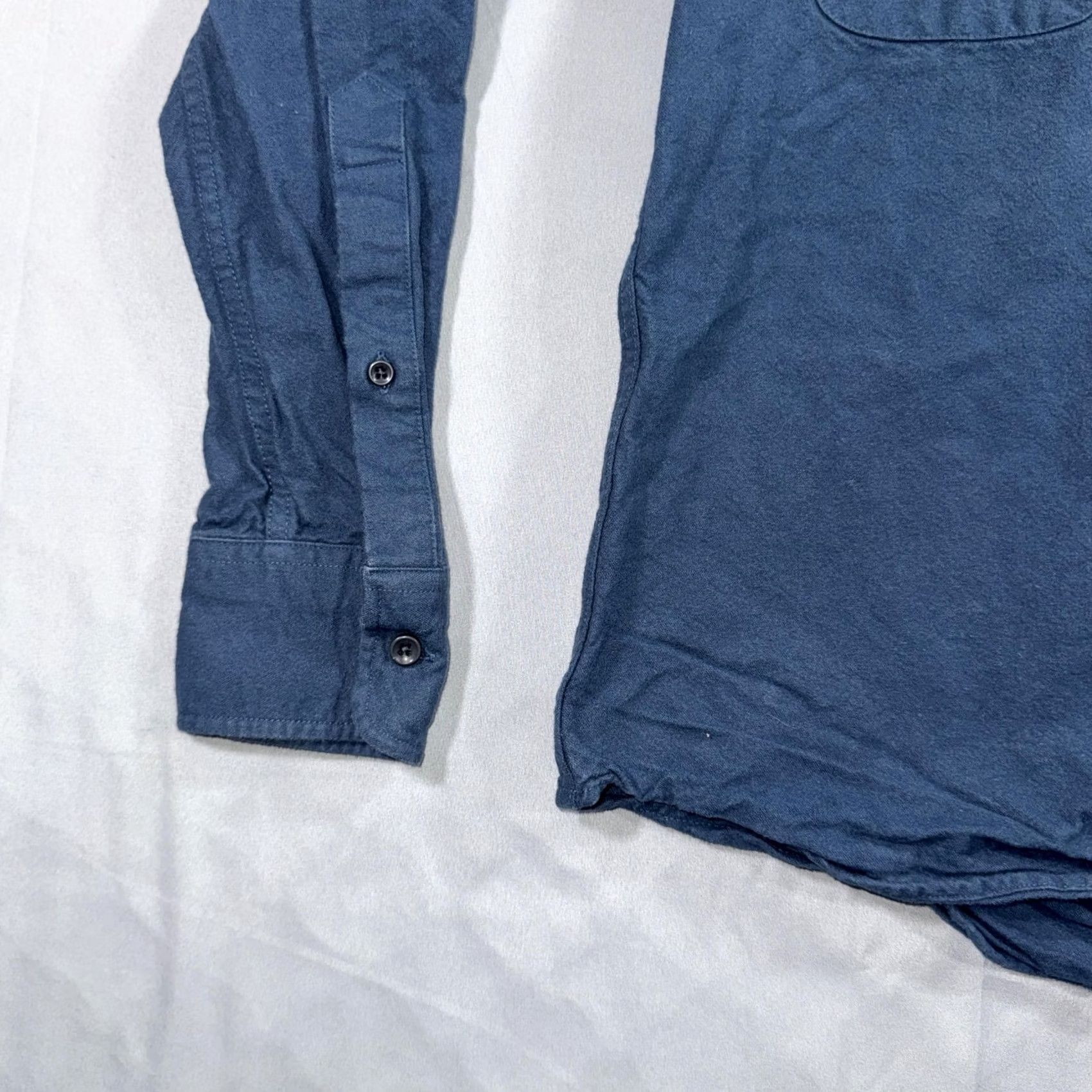 Taylor Stitch Taylor Stitch Shirt Mens 36 Blue Long Sleeve Button Front Workwear Casual Size US M / EU 48-50 / 2 - 4 Thumbnail
