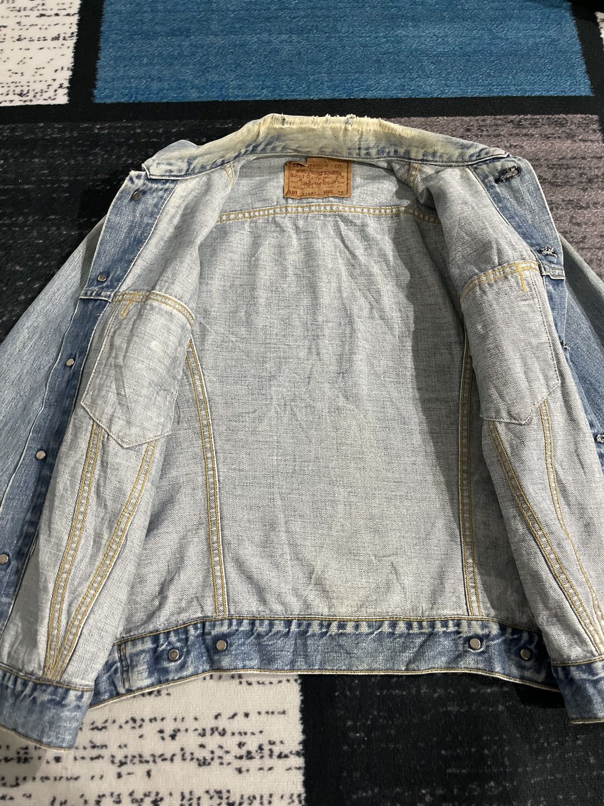 Levi's VINTAGE LEVIS 71557 DENIM JACKET Size US M / EU 48-50 / 2 - 9 Thumbnail