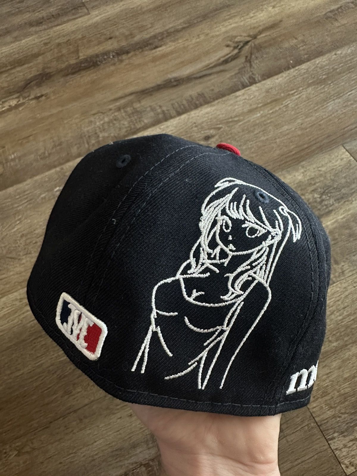 New Era × mewt Mewt X New Era Fitted Navy/Red Size ONE SIZE - 2 Thumbnail