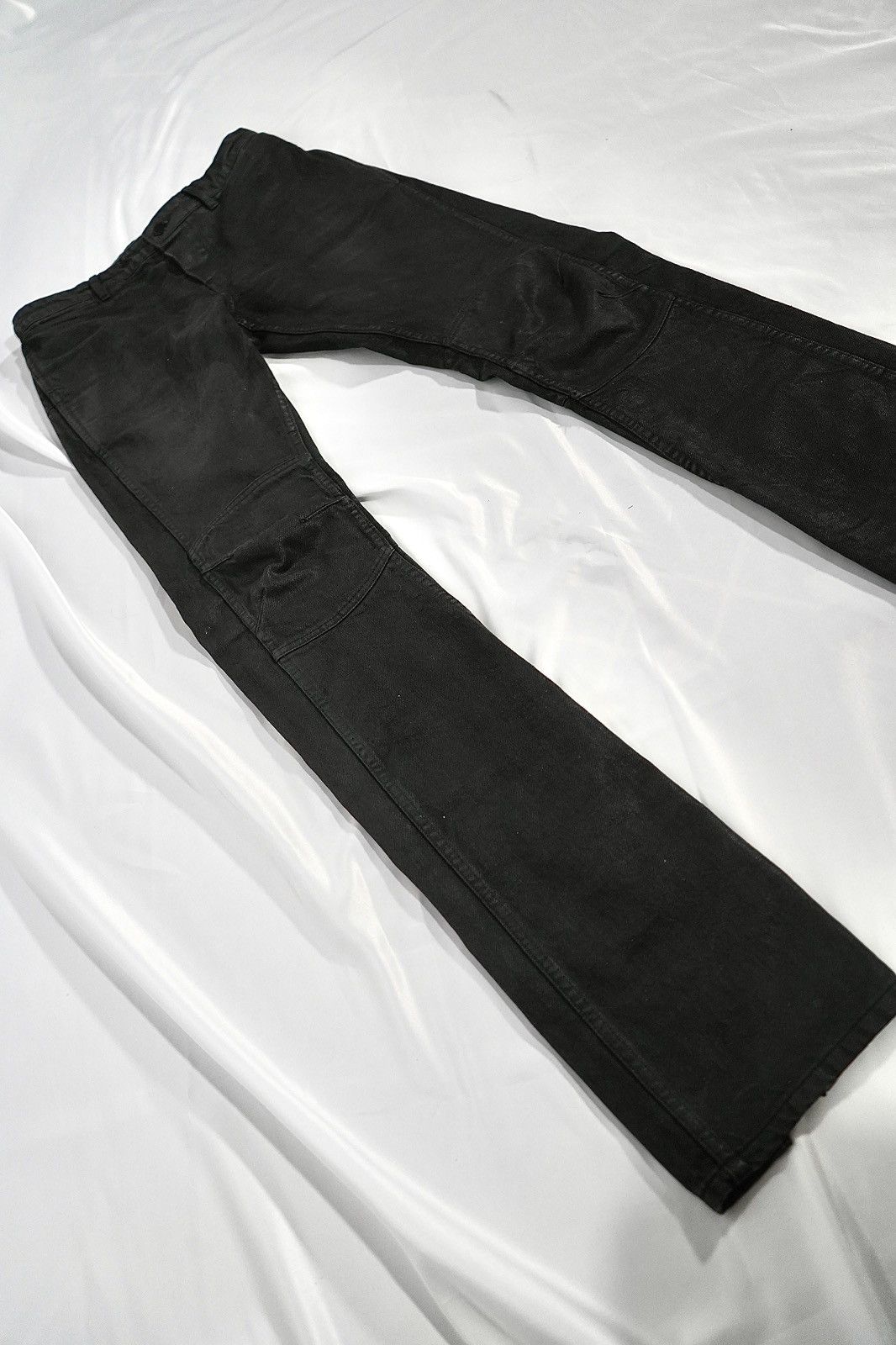 P.L.N. P.L.N waxed biker jeans Size US 30 / EU 46 - 2 Thumbnail