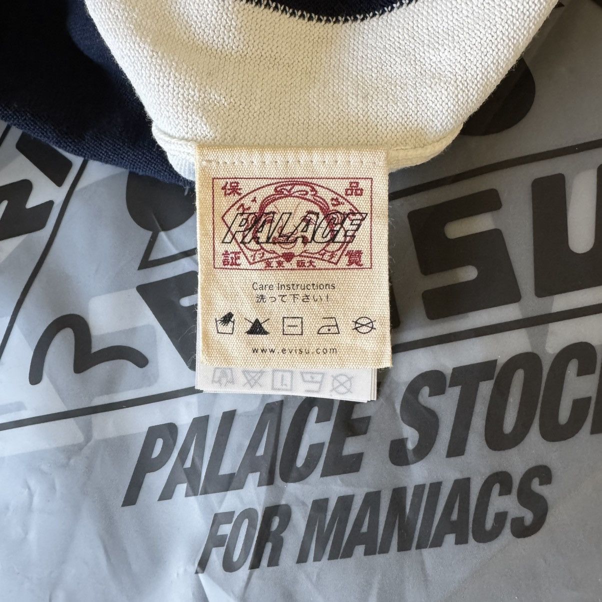 Evisu × Palace PALACE EVISU CYCLE KNIT - NAVY Size US S / EU 44-46 / 1 - 6 Thumbnail