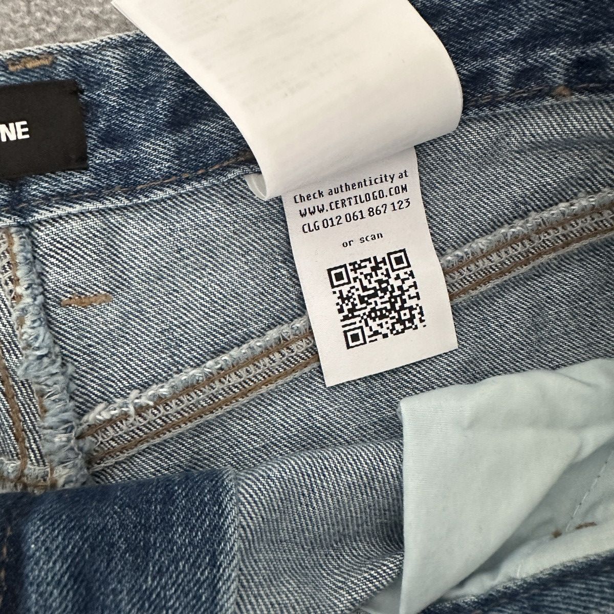 WE11DONE Denim Baggy Jorts Korean Size US 34 / EU 50 - 7 Thumbnail