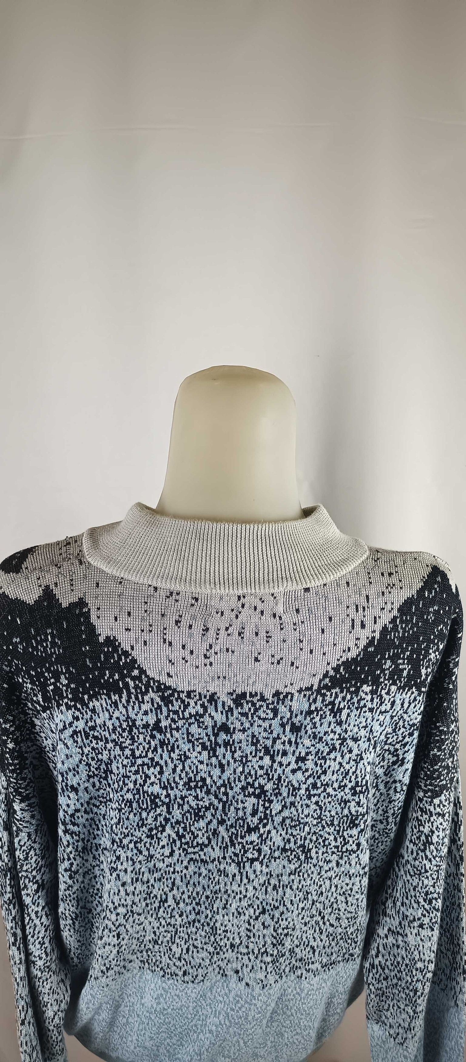 Designer × Kenzo KENZO PARIS Mix Color UNISEX Knit Sweater Jumper Neck Size L / US 10 / IT 46 - 16 Thumbnail