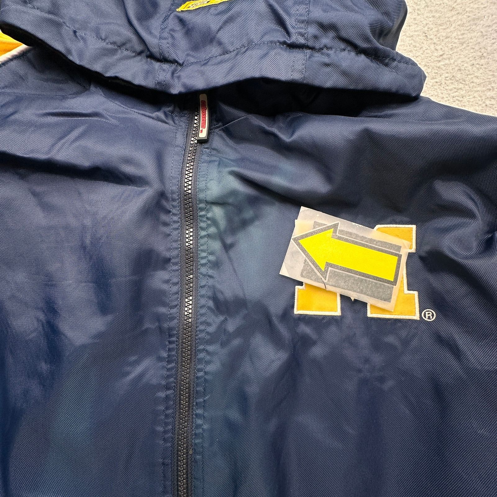 Colosseum Athletics VTG Colosseum Michigan Wolverines Reversible Jacket Mens XL Size US XL / EU 56 / 4 - 11 Thumbnail