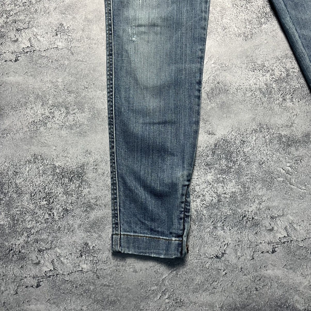 Dolce & Gabbana Vintage Dolce & Gabbana Distressed Blue Denim Jeans Luxury Size 30" / US 8 / IT 44 - 5 Thumbnail