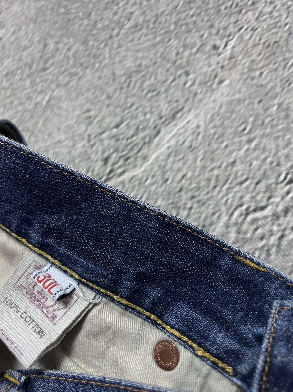 Evisu Evisu jeans blue vintage seagull logo white Size 30" / US 8 / IT 44 - 3 Thumbnail
